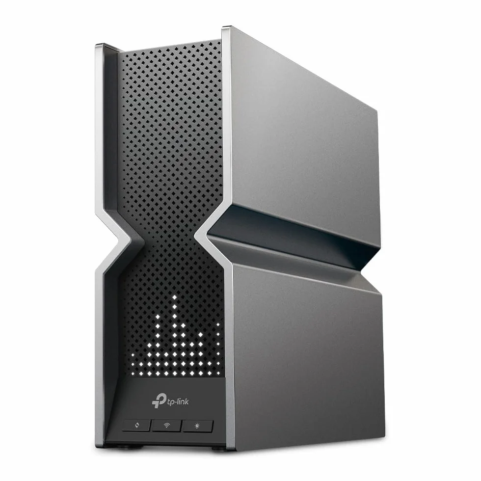 TP‑Link Archer BE800 Router, Tri‑Band Wi‑Fi 7 BE19000, 2×10 Gb/s + 4×2,5 Gb/s, USB 3.0, 8 anten, MLO, 320 MHz, EasyMesh, HomeShield