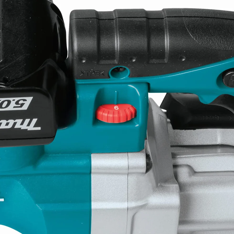 Makita Piła Taśmowa, Niebieski, 18 V