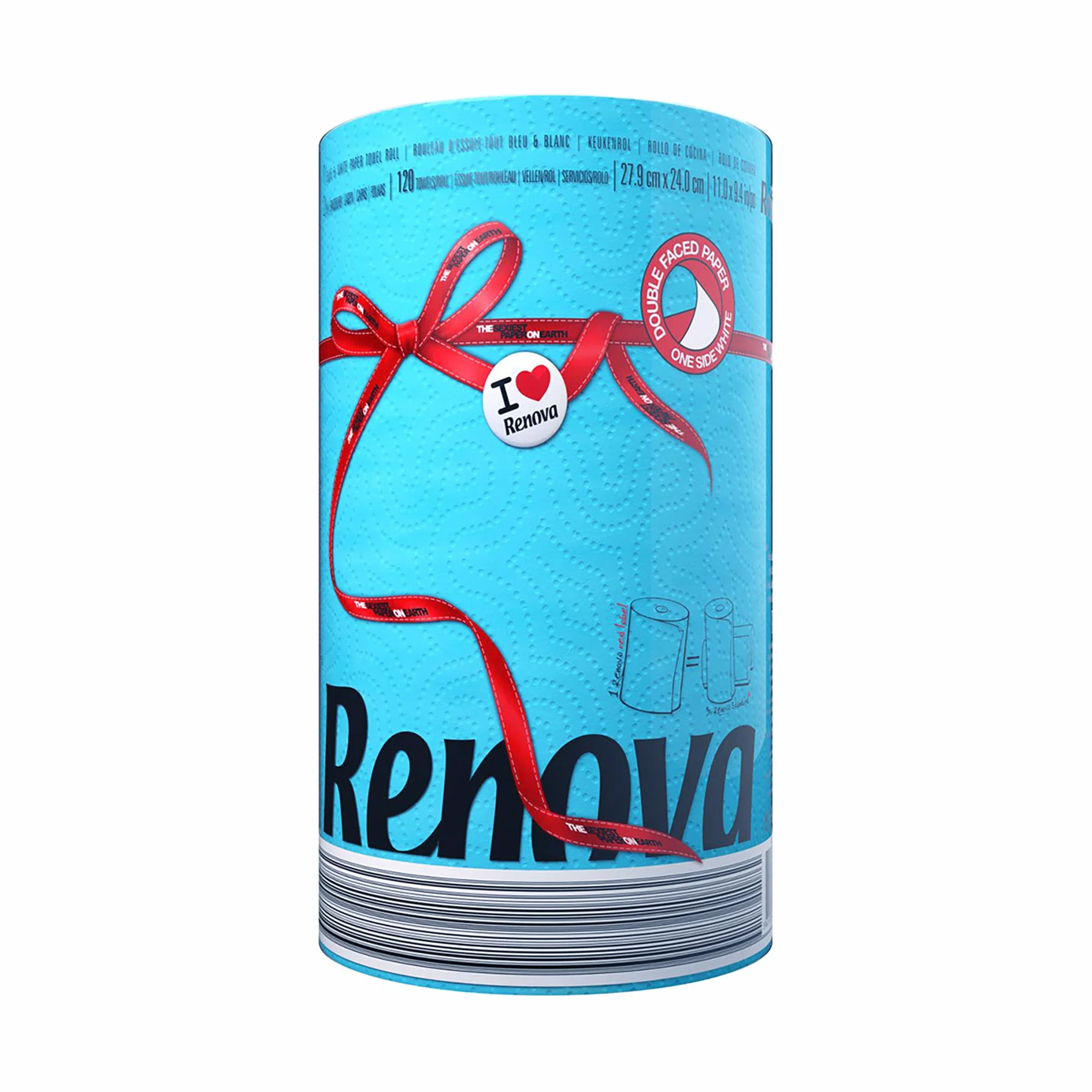 Renova Papier kuchenny Red Label niebieski