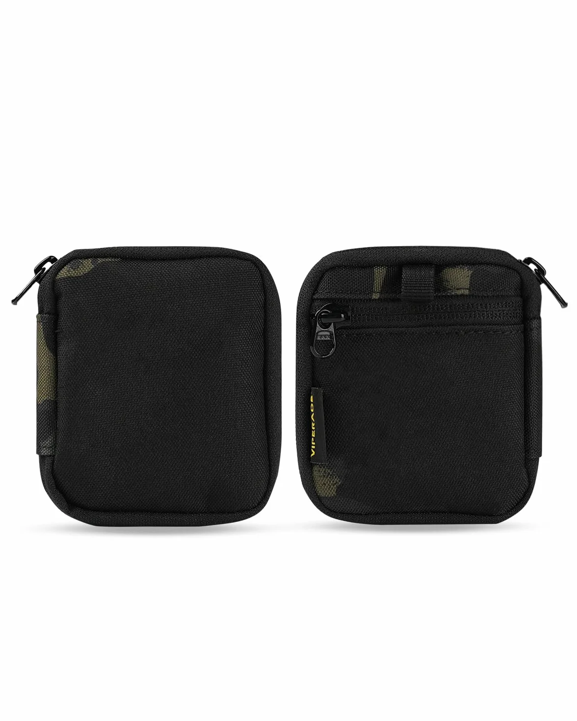 VIPERADE VE34 mini Pouch EDC, mały organizer na narzędzia kieszonkowe i multitool, kompaktowy EDC – mini portfel dla mężczyzn (VE34-czarny kamuflaż)