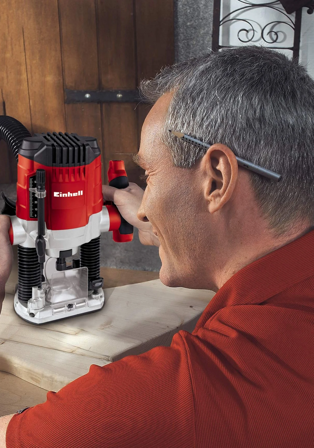 Einhell TC-RO 1155 E Frezarka górnowrzecionowa 1100 W Ø 6-8 mm