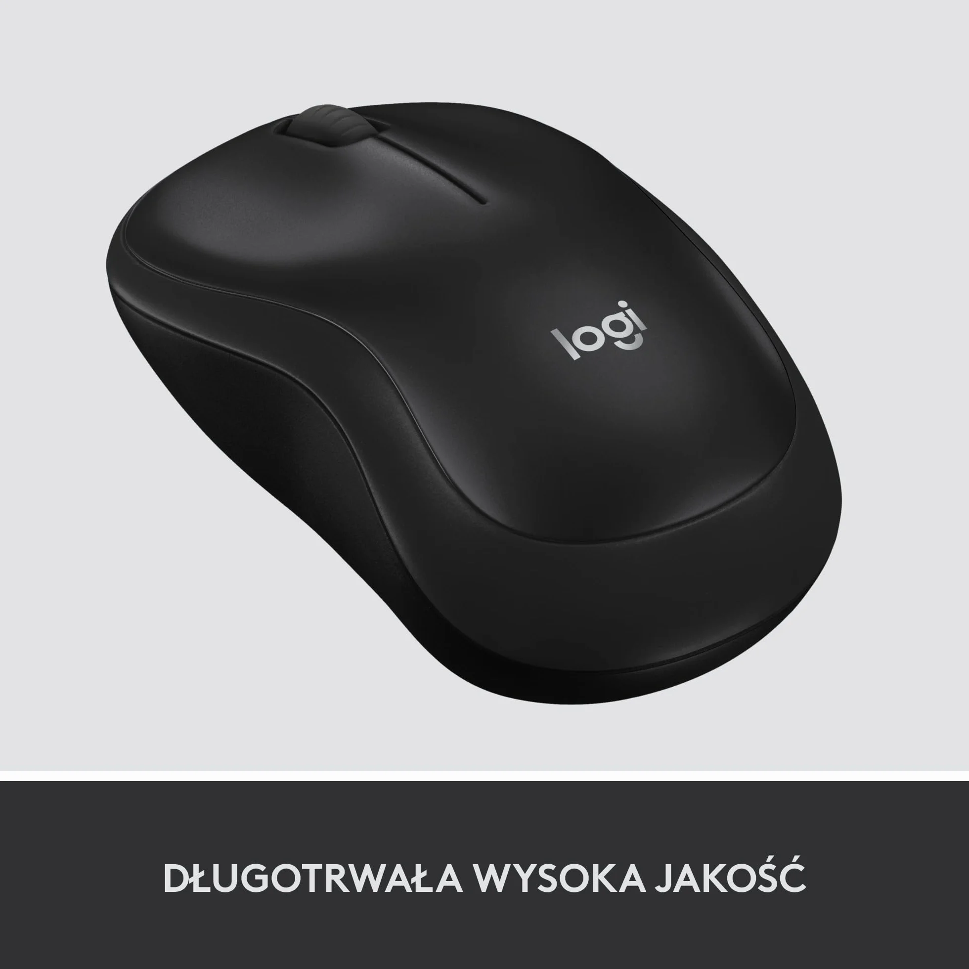 Logitech M220 SILENT Mysz bezprzewodowa, 2,4 GHz z miniodbiornikiem USB, 18-miesięczna żywotność baterii, śledzenie optyczne 1000 DPI, oburęczna, PC, Mac, laptop - Szary
