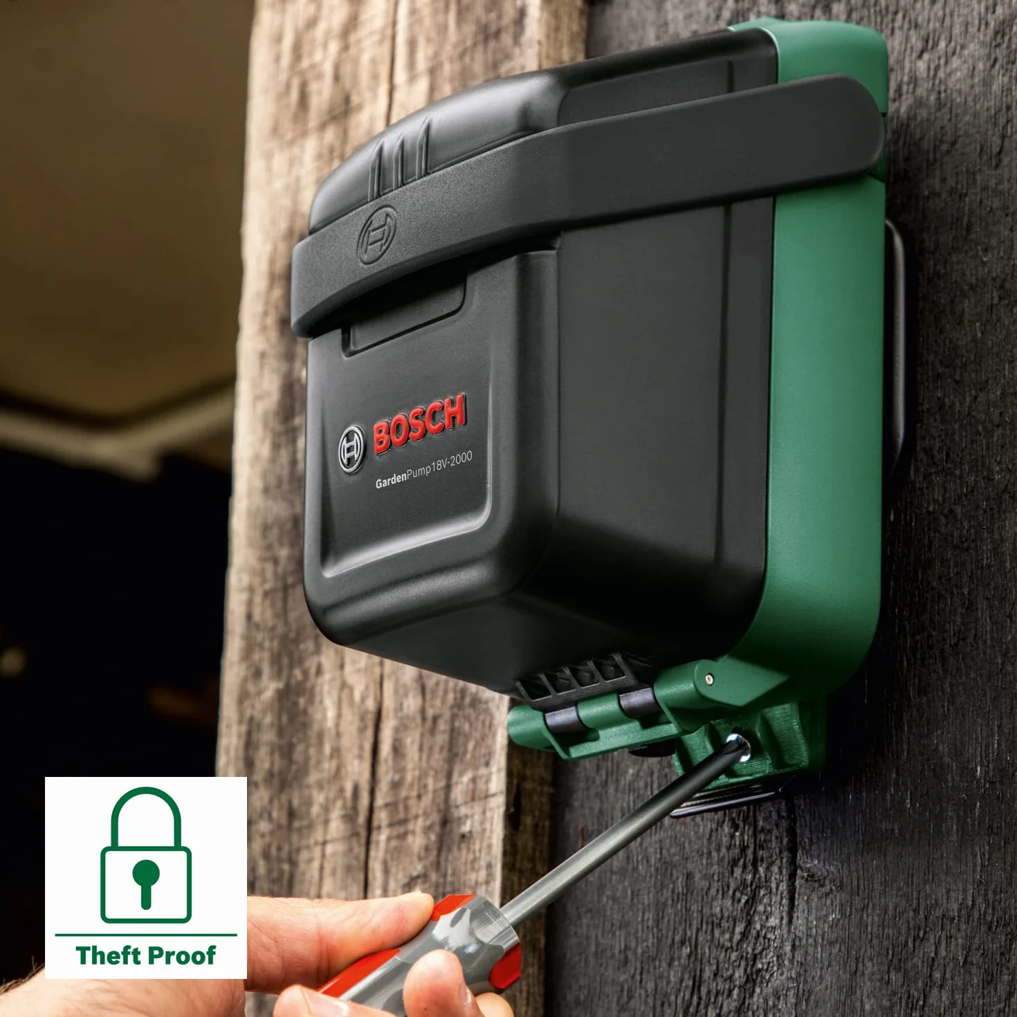 Bosch GardenPump 18V-2000 Akumulatorowa Pompa do Wody Deszczowej 18V System