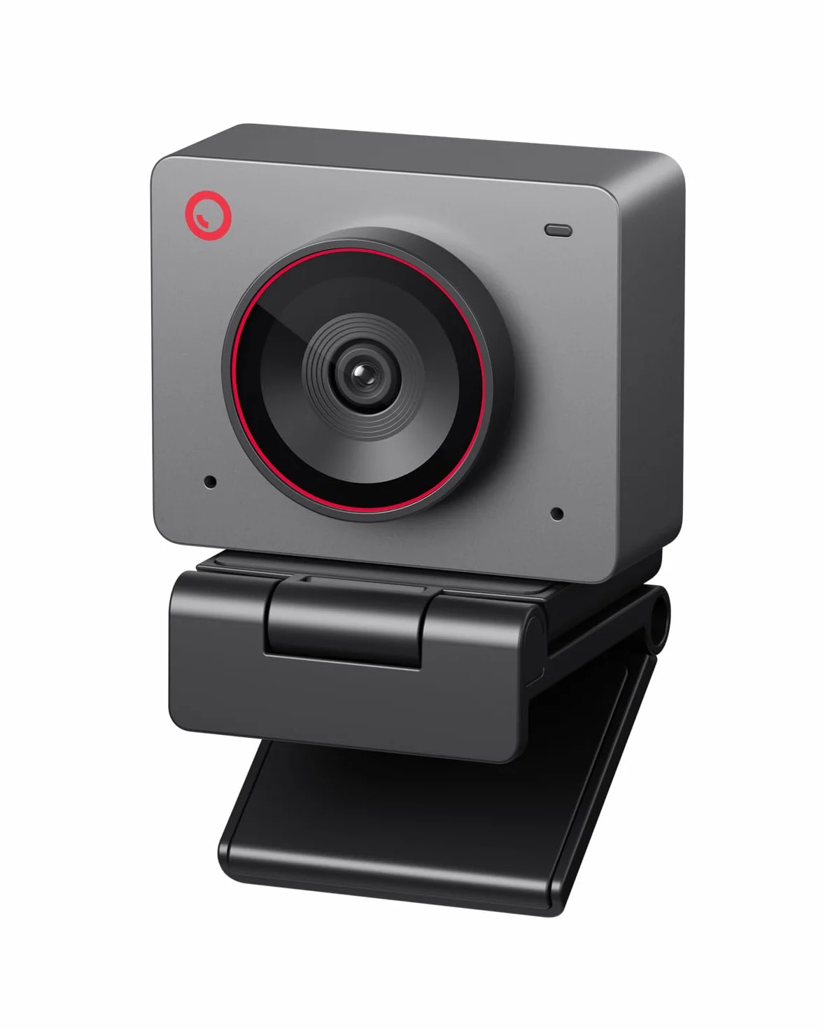 OBSBOT Meet 2 4K Webcam with 1/2" Sensor AI Framing Autofocus HDR Microphone 60 FPS for Streaming Meeting Gaming Space Grey