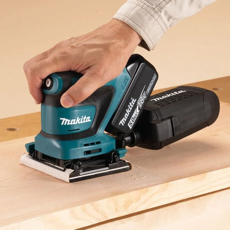 Szlifierka wibracyjna 18V LXT 112x102 mm (produkt sam) w MAKPAC - MAKITA DBO480ZJ