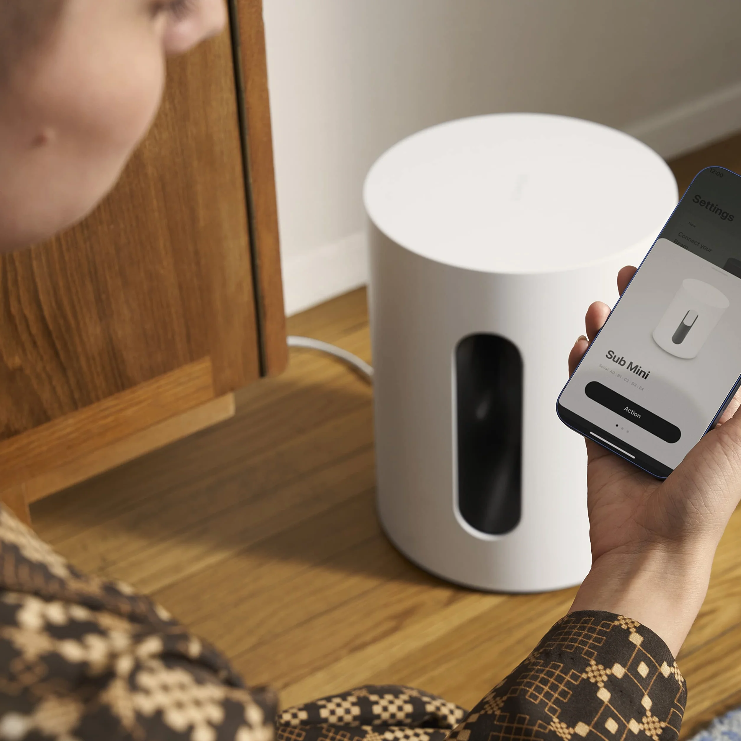 Sonos Sub Mini Bezprzewodowy Subwoofer Czarny