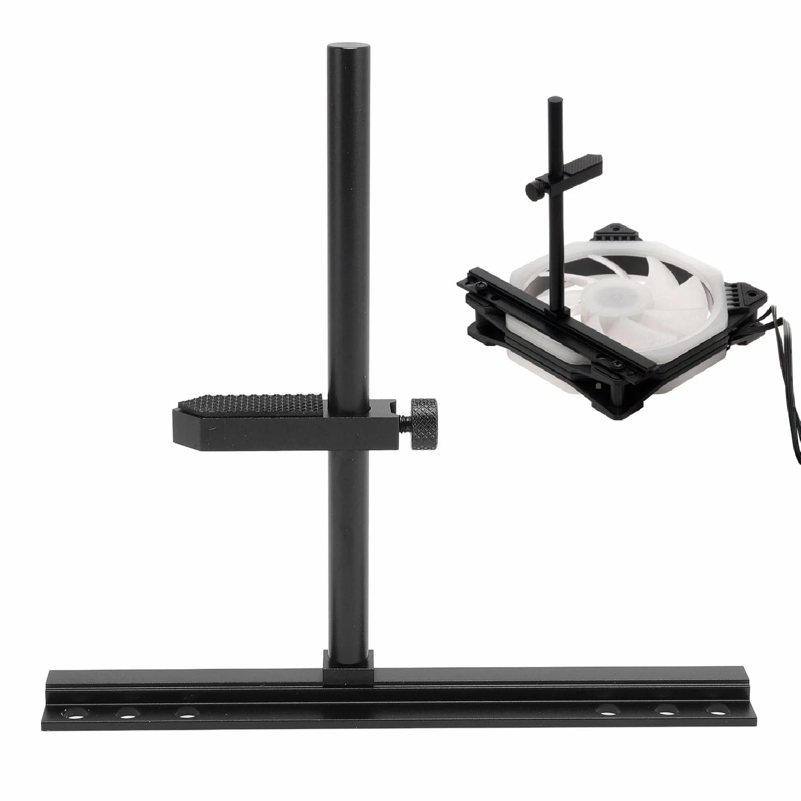 XUMIUZIY Obsługa Karty Graficznej, Obsługa Obsługi GPU Stabilna z Poziomem dla 9 Cm 12 Cm 14 (BLACK)