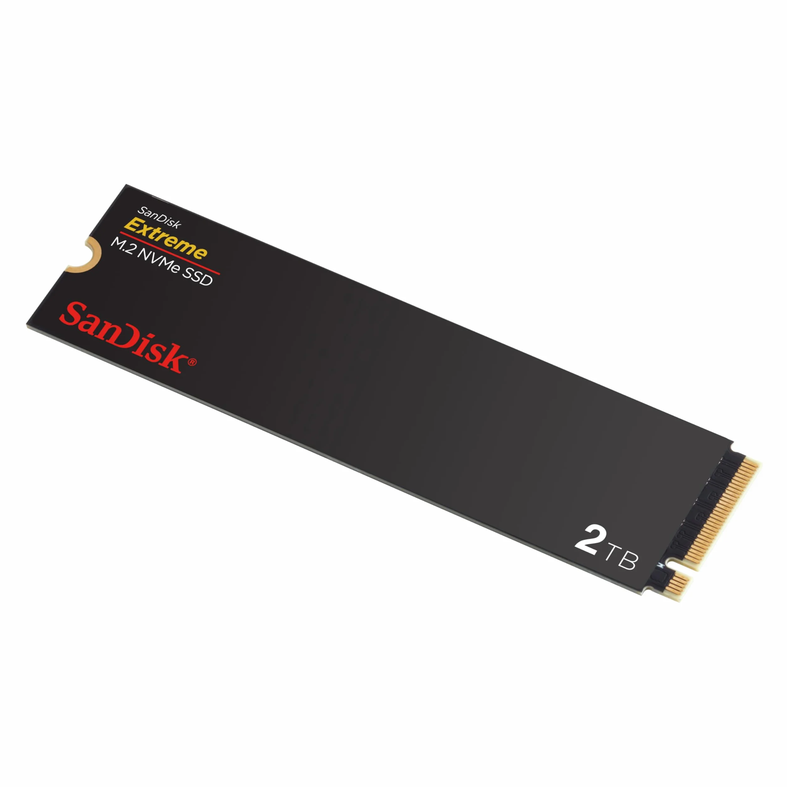 SanDisk Extreme 2TB M.2 NVMe SSD, wewnętrzny dysk SSD, PCIe Gen4, prędkość odczytu do 5150 MB/s, M.2 2280, technologia nCache, 5 lat