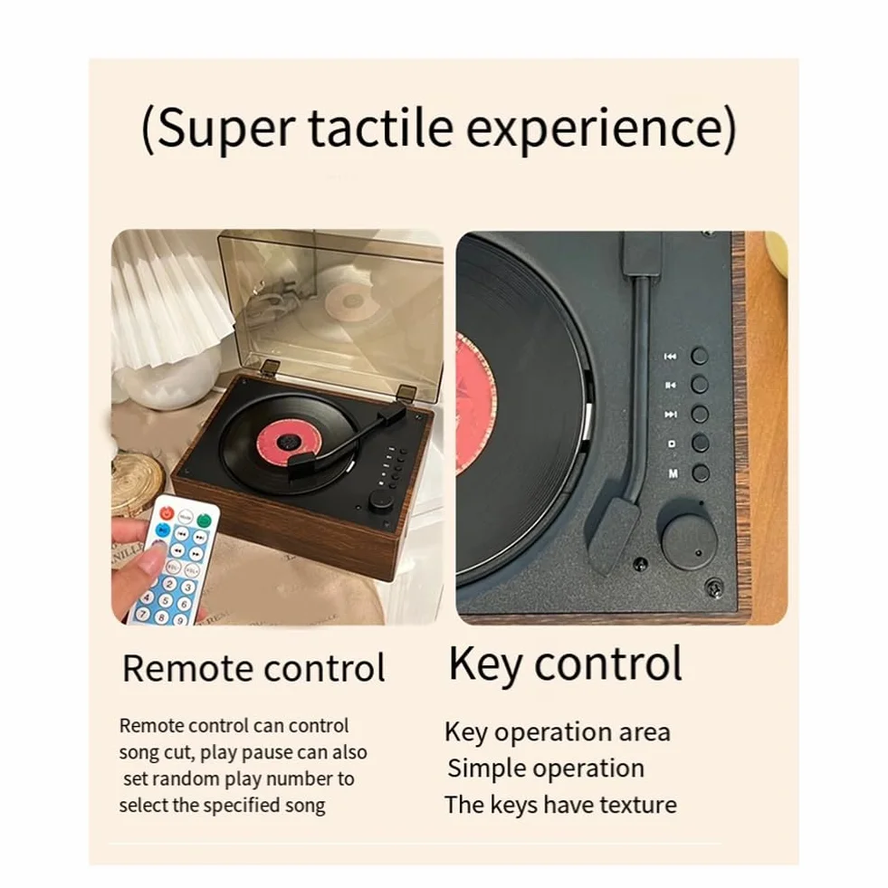 Retro odtwarzacz CD Akumulatorowy Obsługa CD BT USB 3.5mm AUX Przenośny odtwarzacz CD Zgodny z Bluetooth 5.0 Domowy odtwarzacz muzyki B