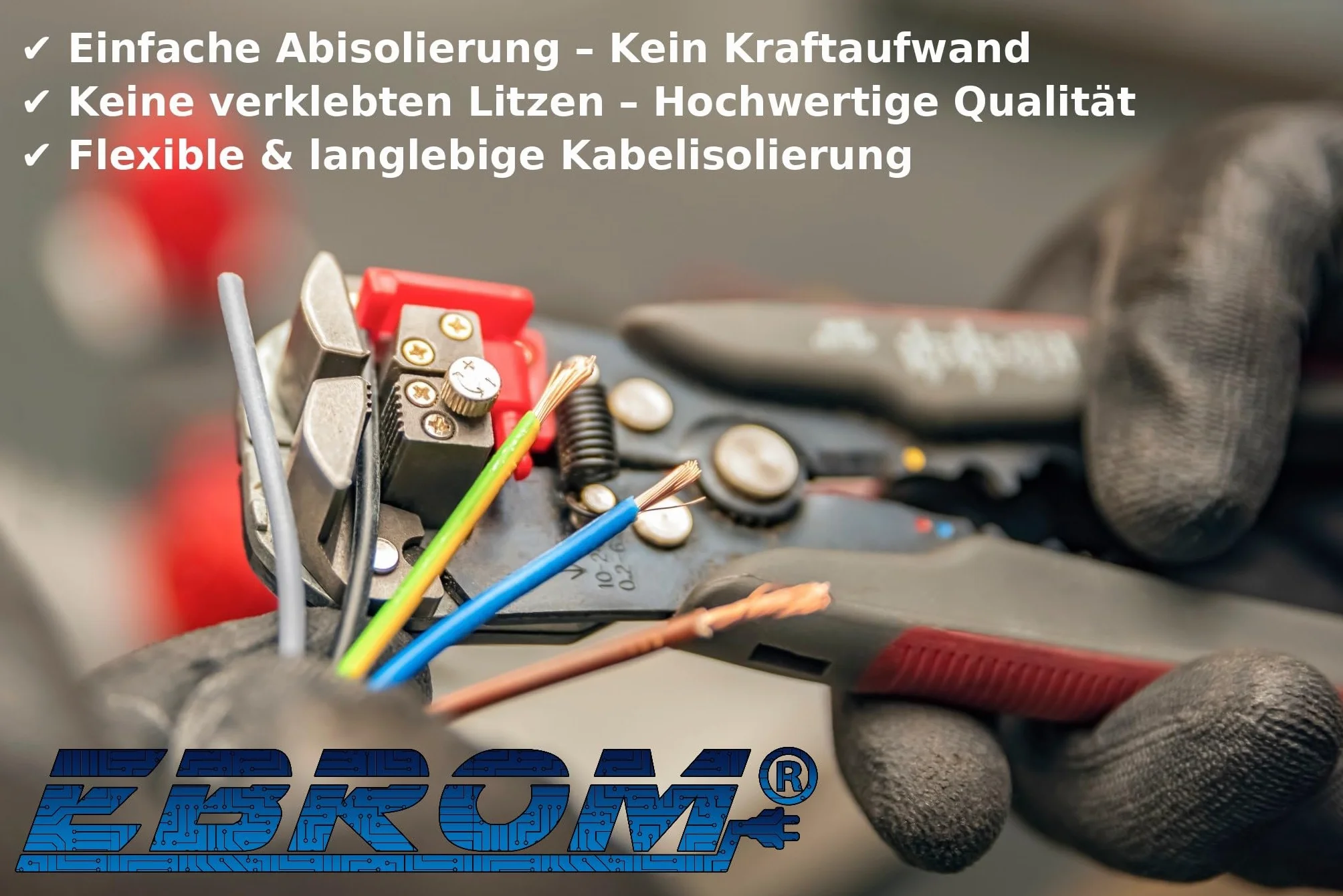 H03VV-F 2G0,75 mm² - 2 x 0,75 mm² - czarny - różne długości do wyboru, Kabel Zasilający