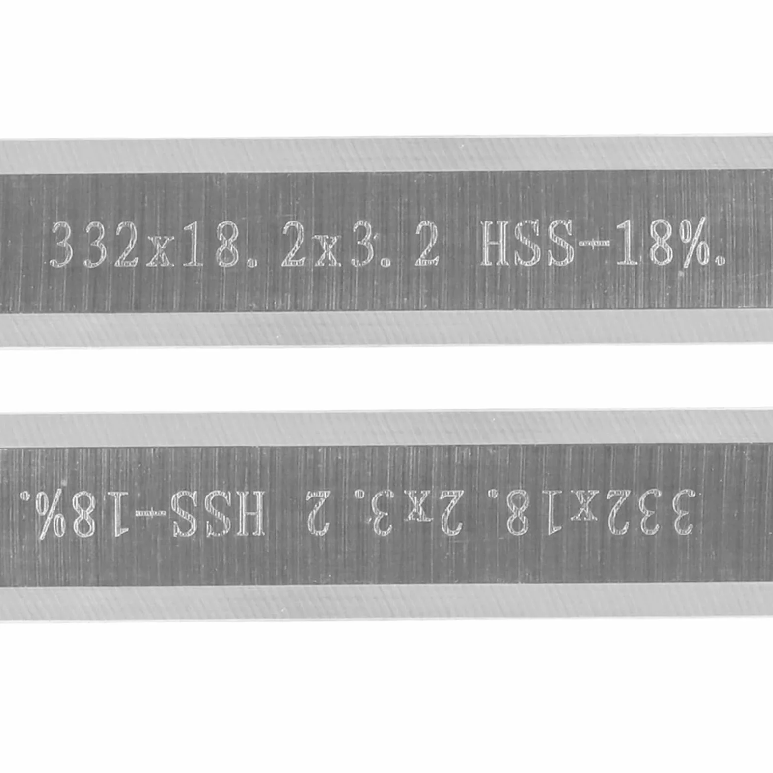 1 para 332 mm ostrze strugarki HSS o grubości 332 X 18,2 X 3,2 Mm narzędzia do strugania drewna nóż do strugarki do drewna