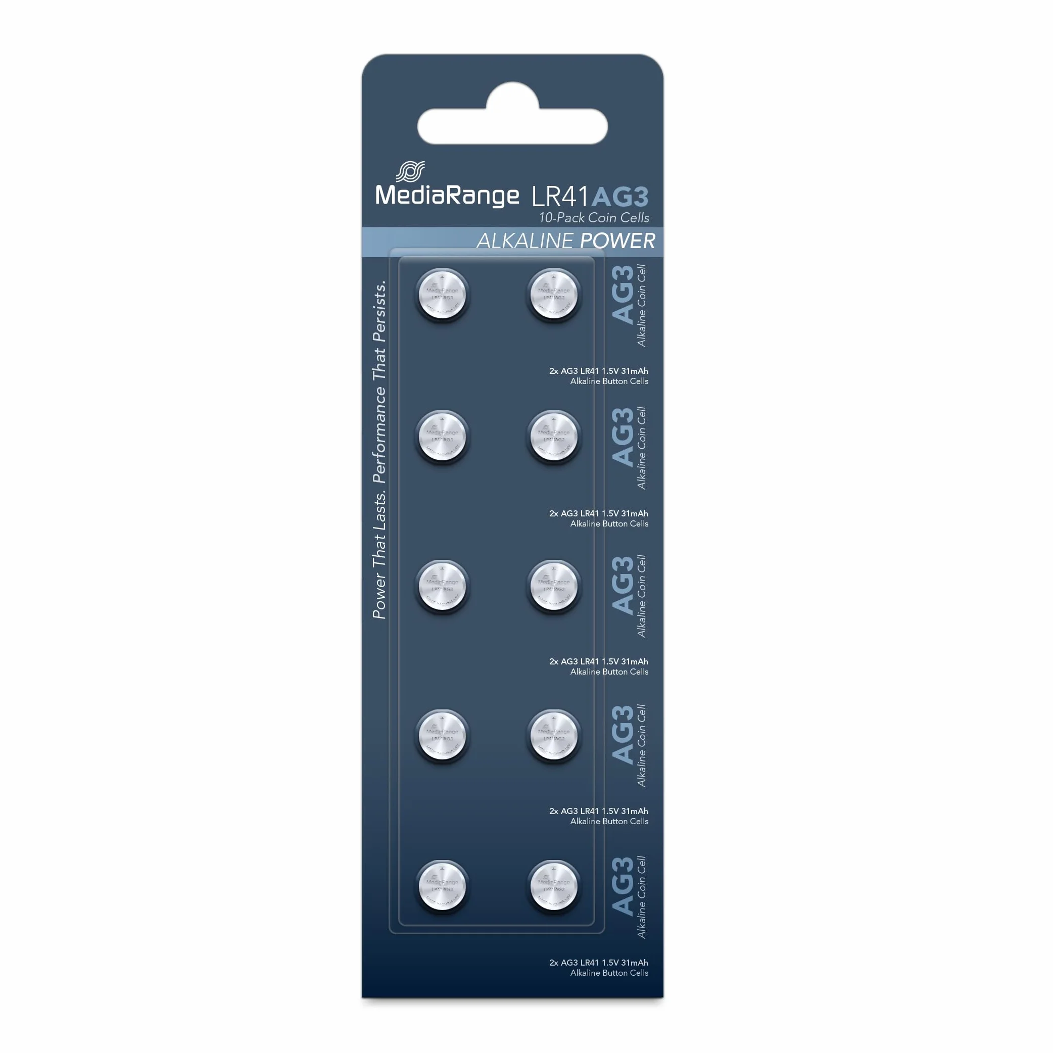 Mediarange MRBAT117 Baterie Alkaliczne 10 Sztuk