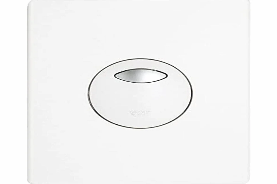 Grohe 38862SH0 38862SH0-Skate Przycisk WC, Montaż Muralny, Alpejski Biały
