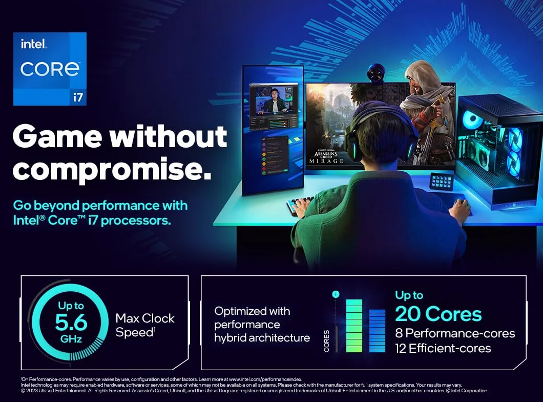 CPU Intel Core i7-14700K / LGA1700 / Box 20 Cores / 28 Threads / 33M Cache