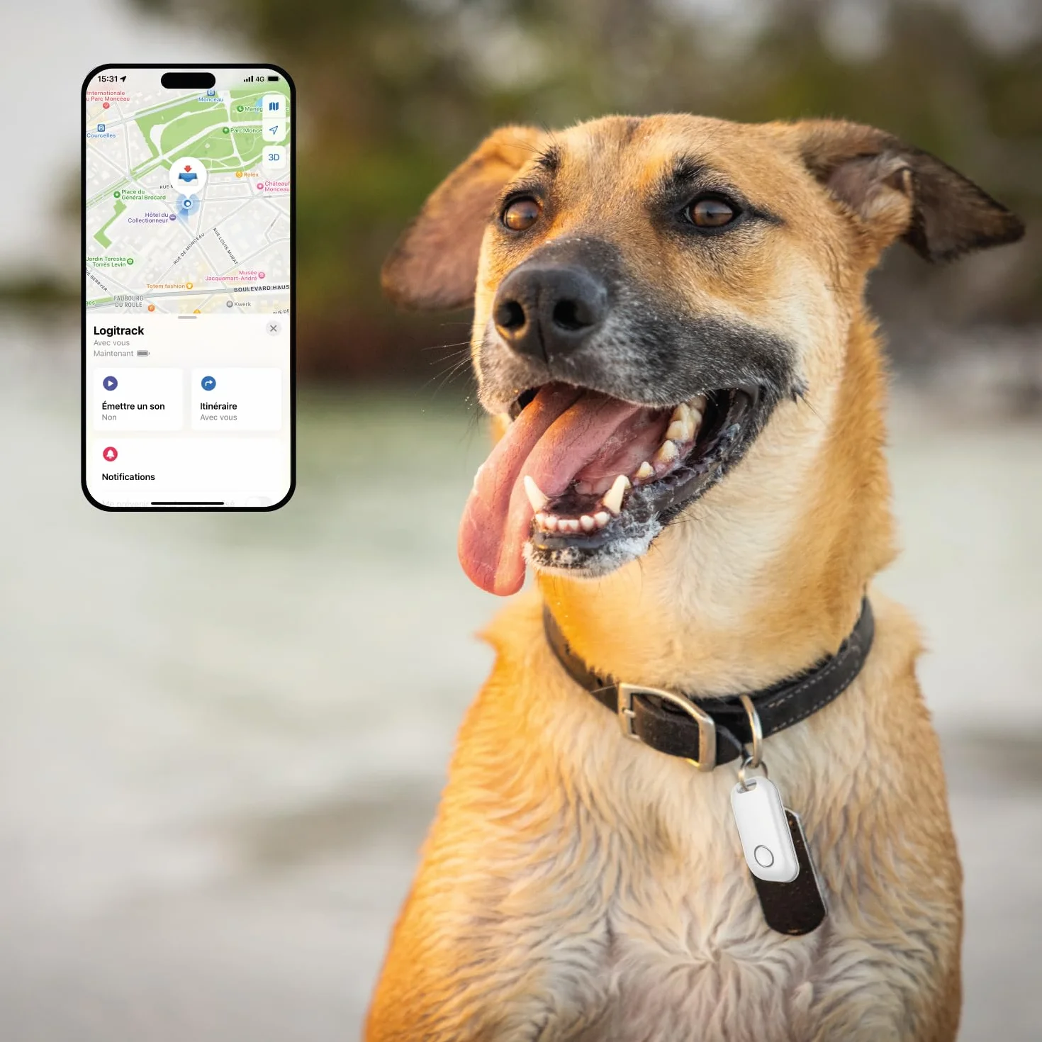 Logicom LogiTrack Akcesorium lokalizacyjne kompatybilny z iOS i Apple Find My 230mAh