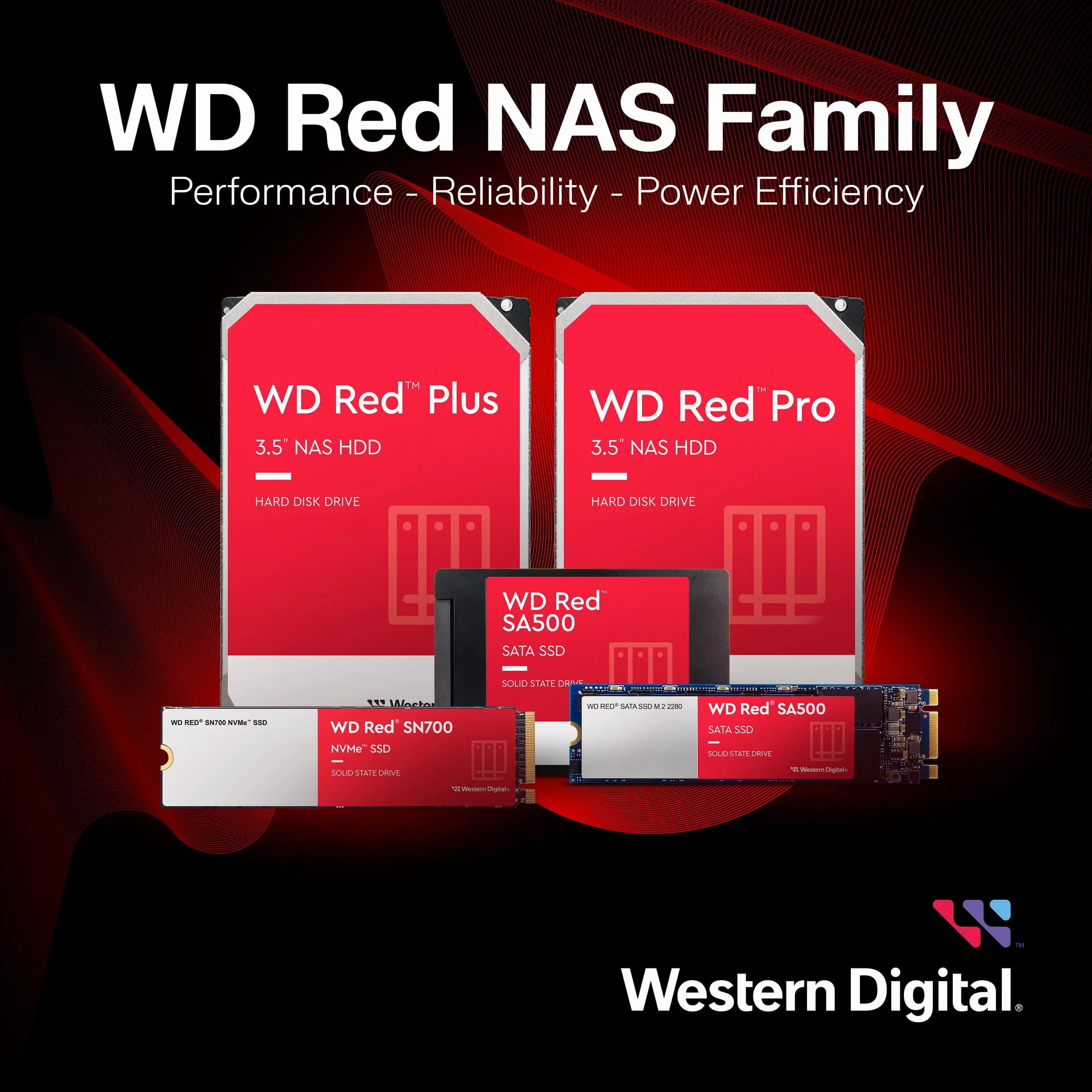 WD Red Plus 8TB wewnętrzny dysk twardy 3,5" NAS 5400 RPM SATA 6 Gb/s CMR 128MB Cache