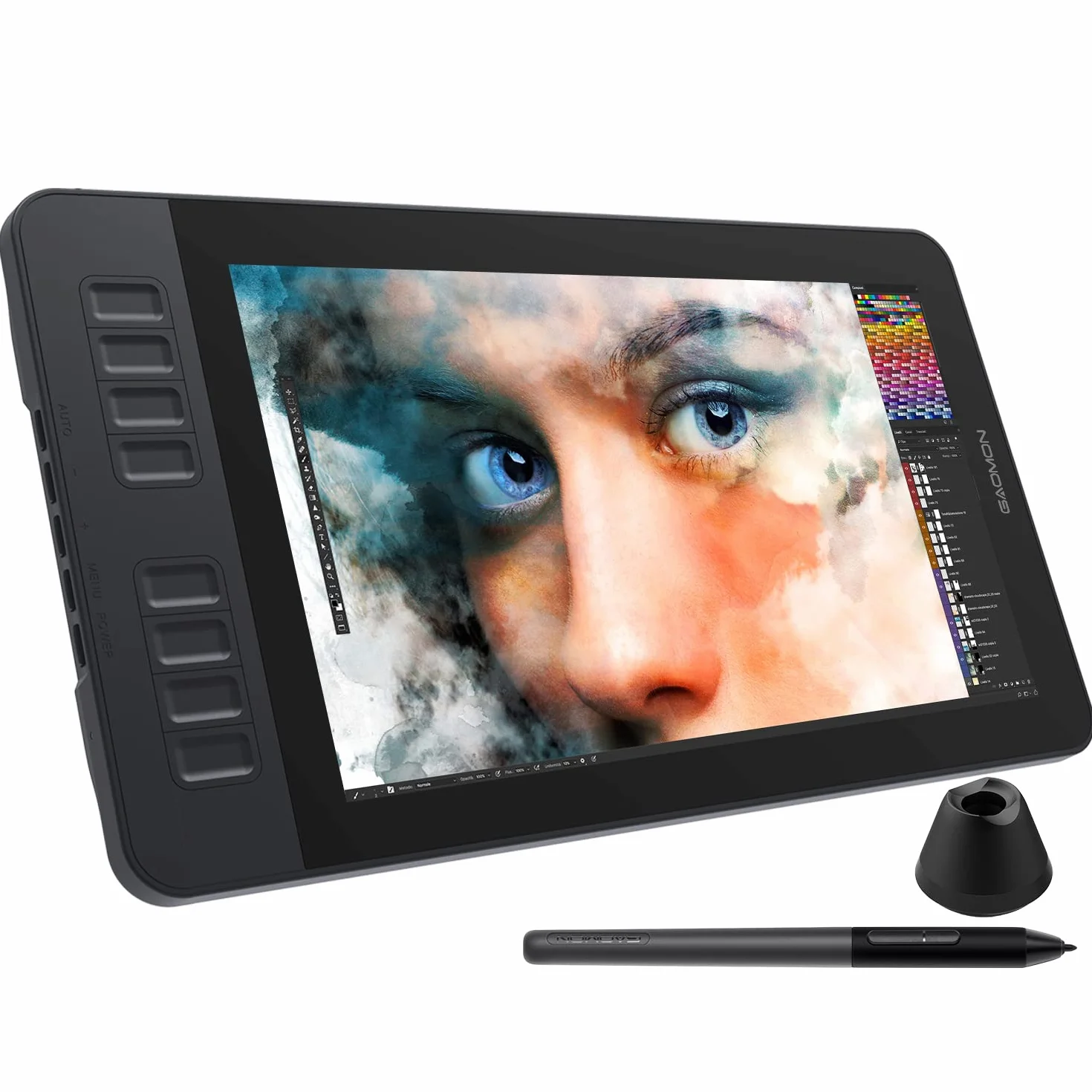 GAOMON PD1161 graficzny tablet rysunkowy z monitorem HD o przekątnej 11,6 cala i rysikiem 8192 poziomów, niewymagającym baterii, do projektowania artystycznego