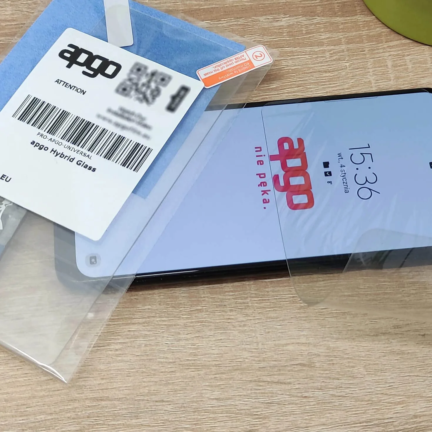 apgo Hybrid Glass Screen Protector do POCKETBOOK Verse Pro 634, szkło hybrydowe, zamiennik hartowanego