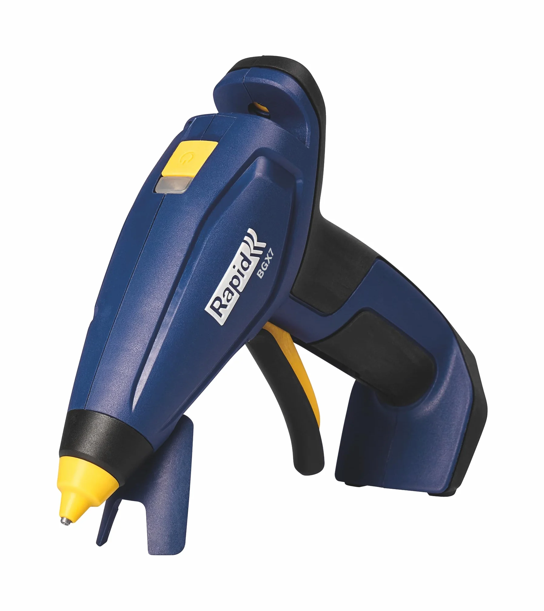Rapid Pistolet do klejenia na gorąco BGX7, 7 mm pistolet do klejenia do majsterkowania, dekorowania i mniejszych napraw, czas nagrzewania 20 sekund, akumulator litowo-jonowy 3,6 V, ładowarka micro USB