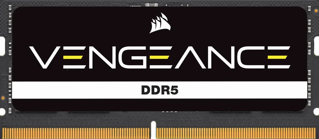 CORSAIR VENGEANCE DDR5 SODIMM 32GB 4800MHz C40 Pamięć Komputera Czarny