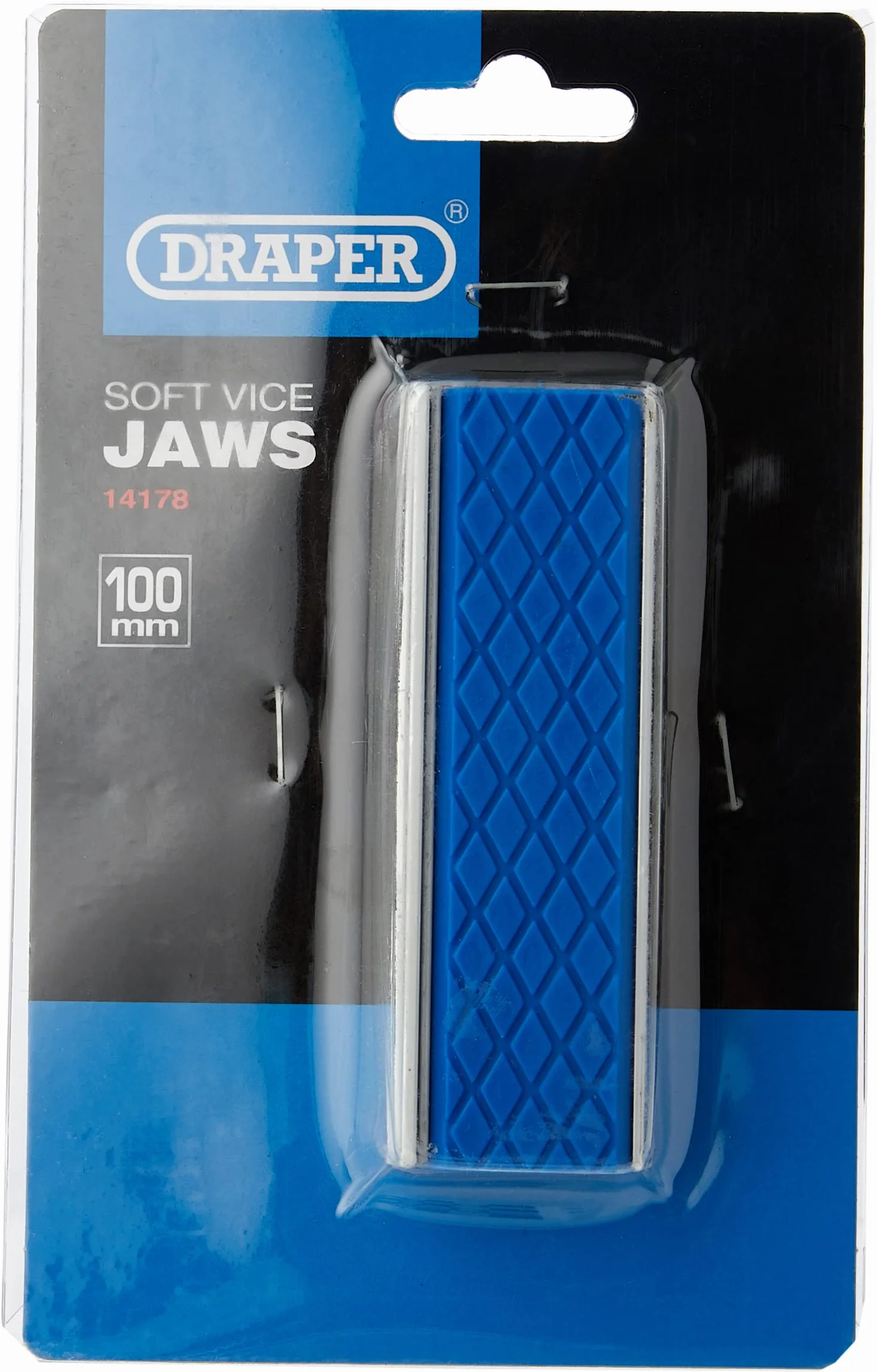 Draper 14178 Ekspert miękkie szczęki dla inżynierów Vice Profesjonalne narzędzie 100mm 18 cm x 11 cm x 2,2 cm