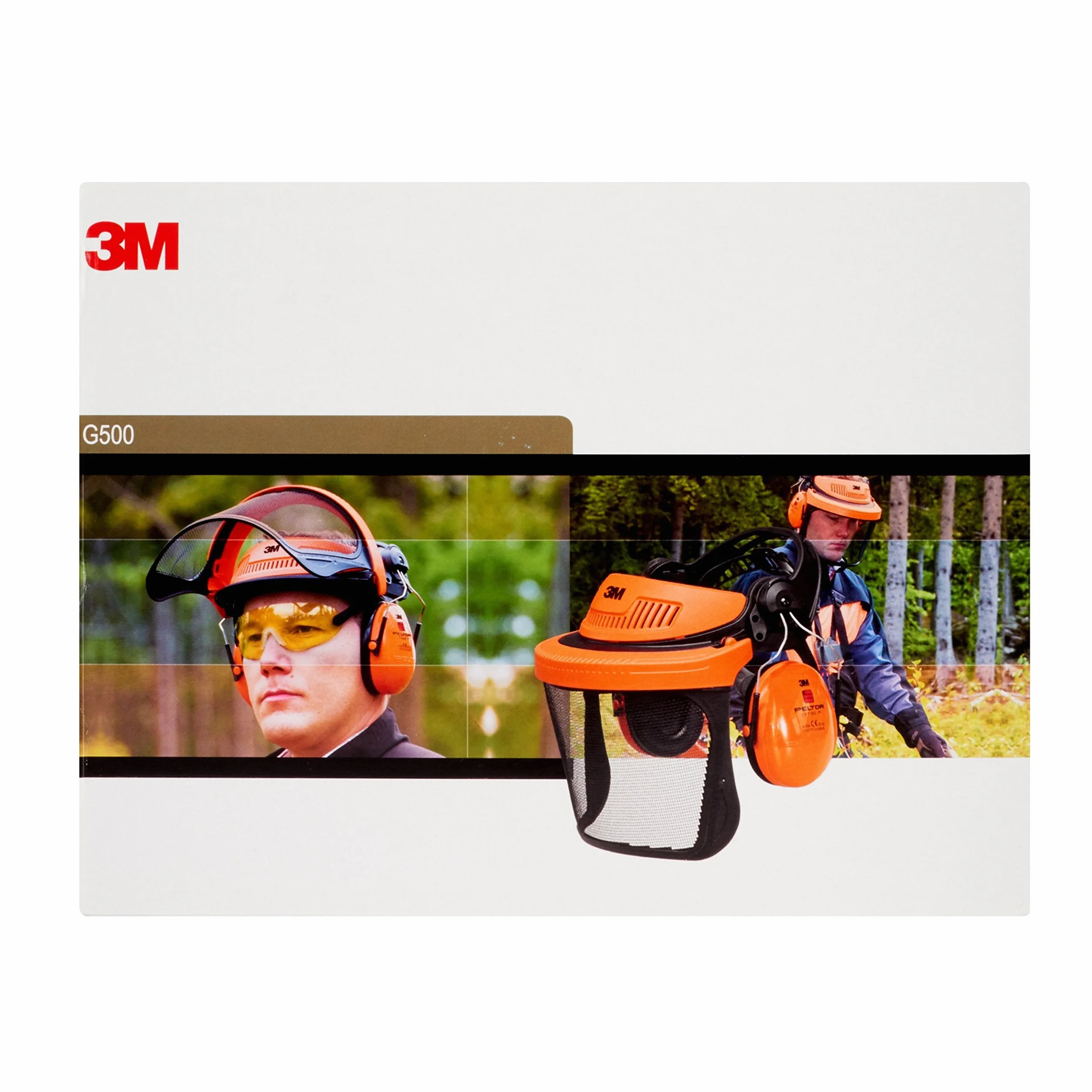 3M G500 XA007703862 Nauszniki Ochronne, Pomarańczowy