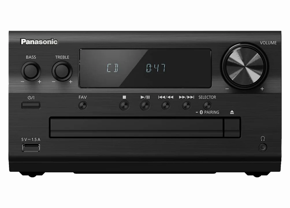 Panasonic SC-PMX802E-K Mikro-Urządzenie Stereo, Czarny, 120 W