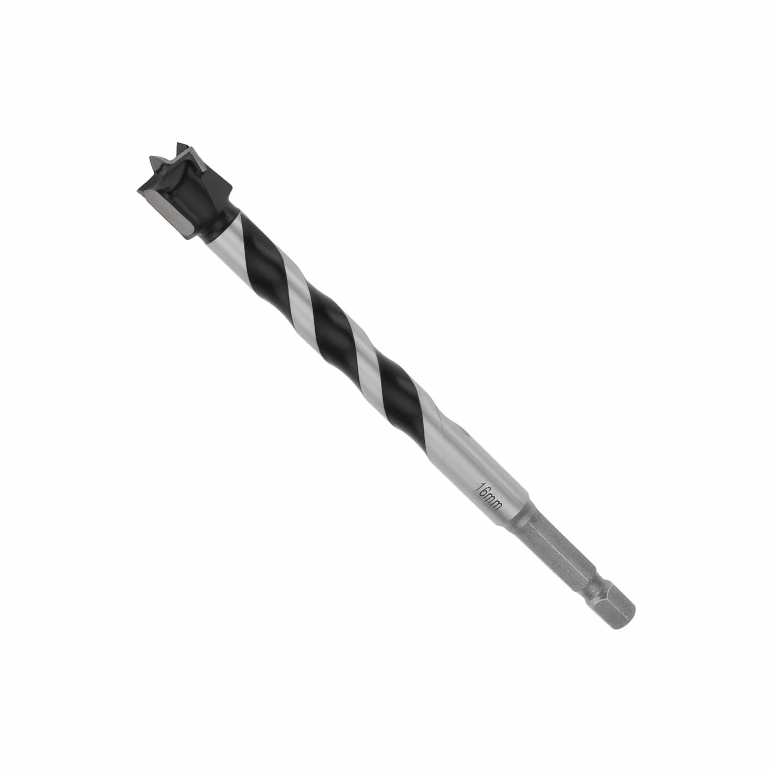 16 mm Forstner wiertło do wytaczania drewna otwór zawias frez 7 mm chwyt sześciokątny długość 129 mm bardzo długie wiertła
