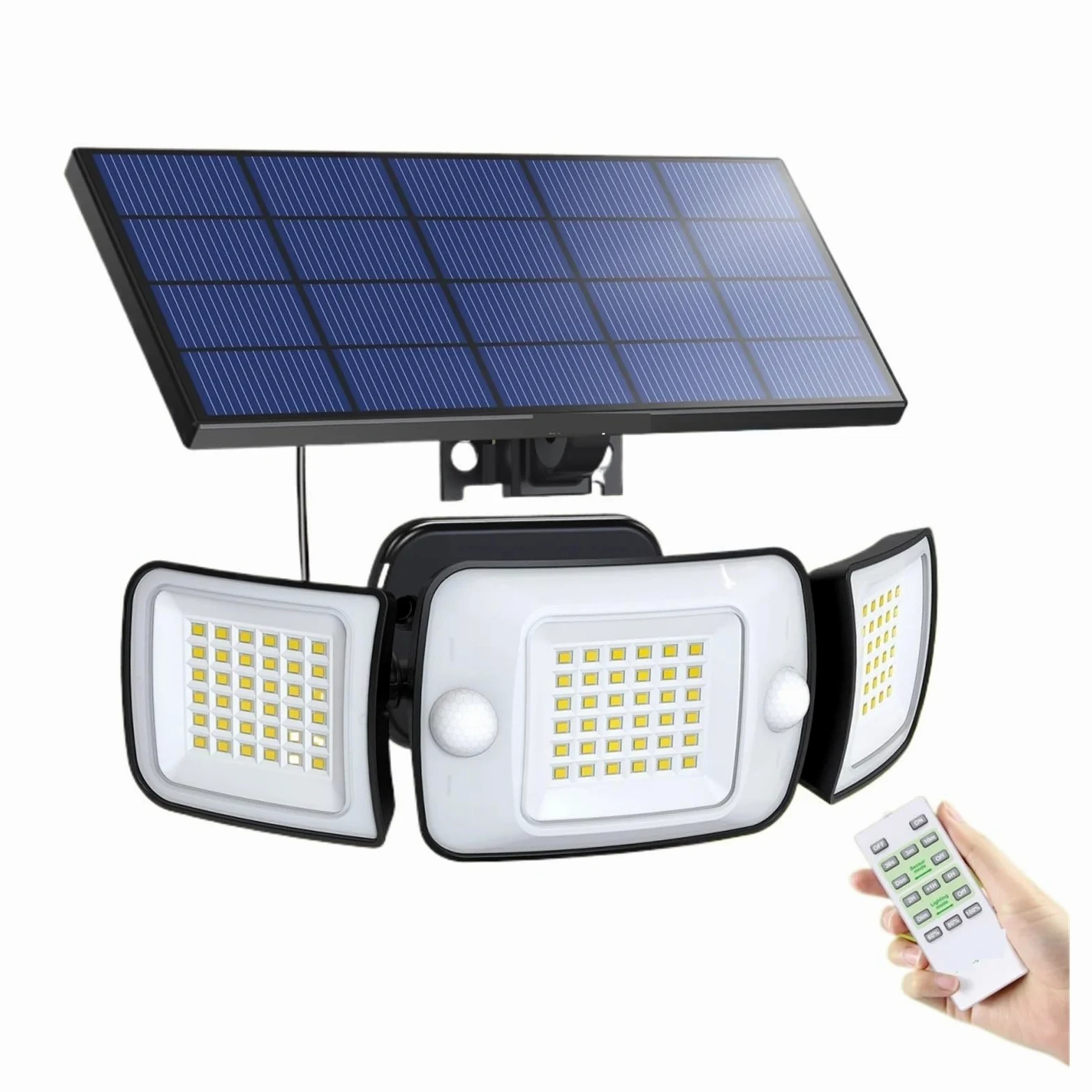 Lampa solarna zewnętrzna, Słoneczna lampa zewnętrzna czujnik ruchu wodoodporna jasna ścienna lampa uliczna do ścieżki ogrodowej garaż schody ganek