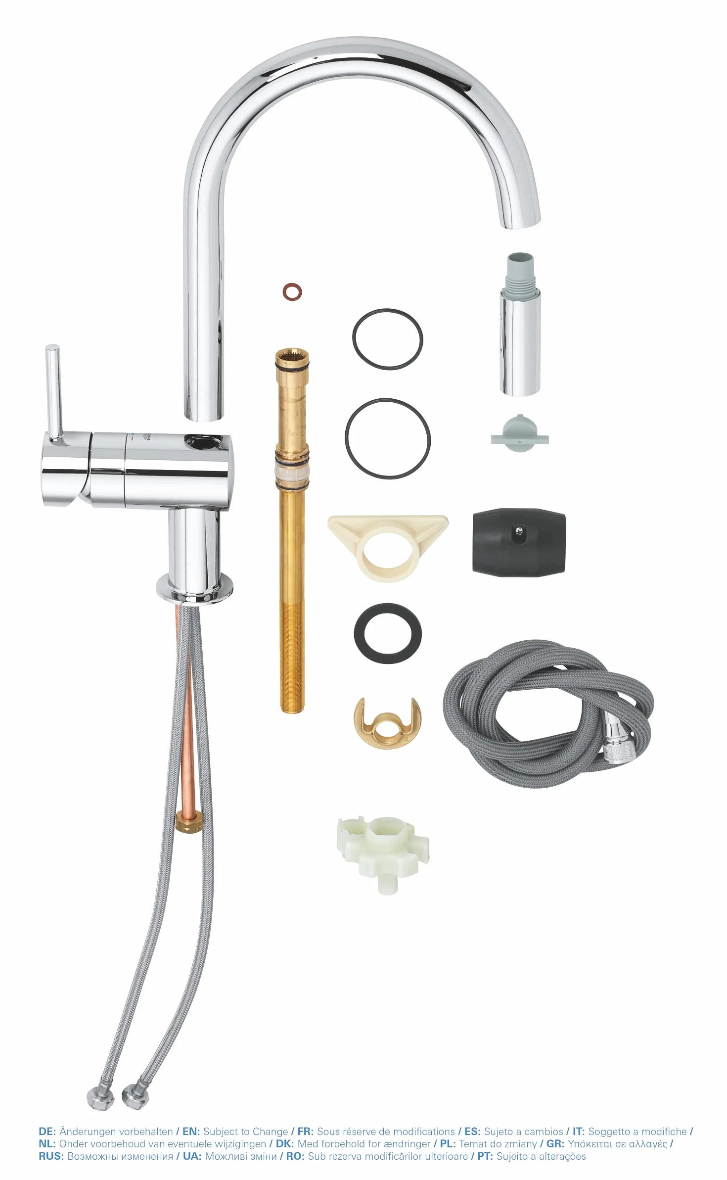Grohe Minta Bateria zlewozmywakowa Jednouchwytowa DN 15
