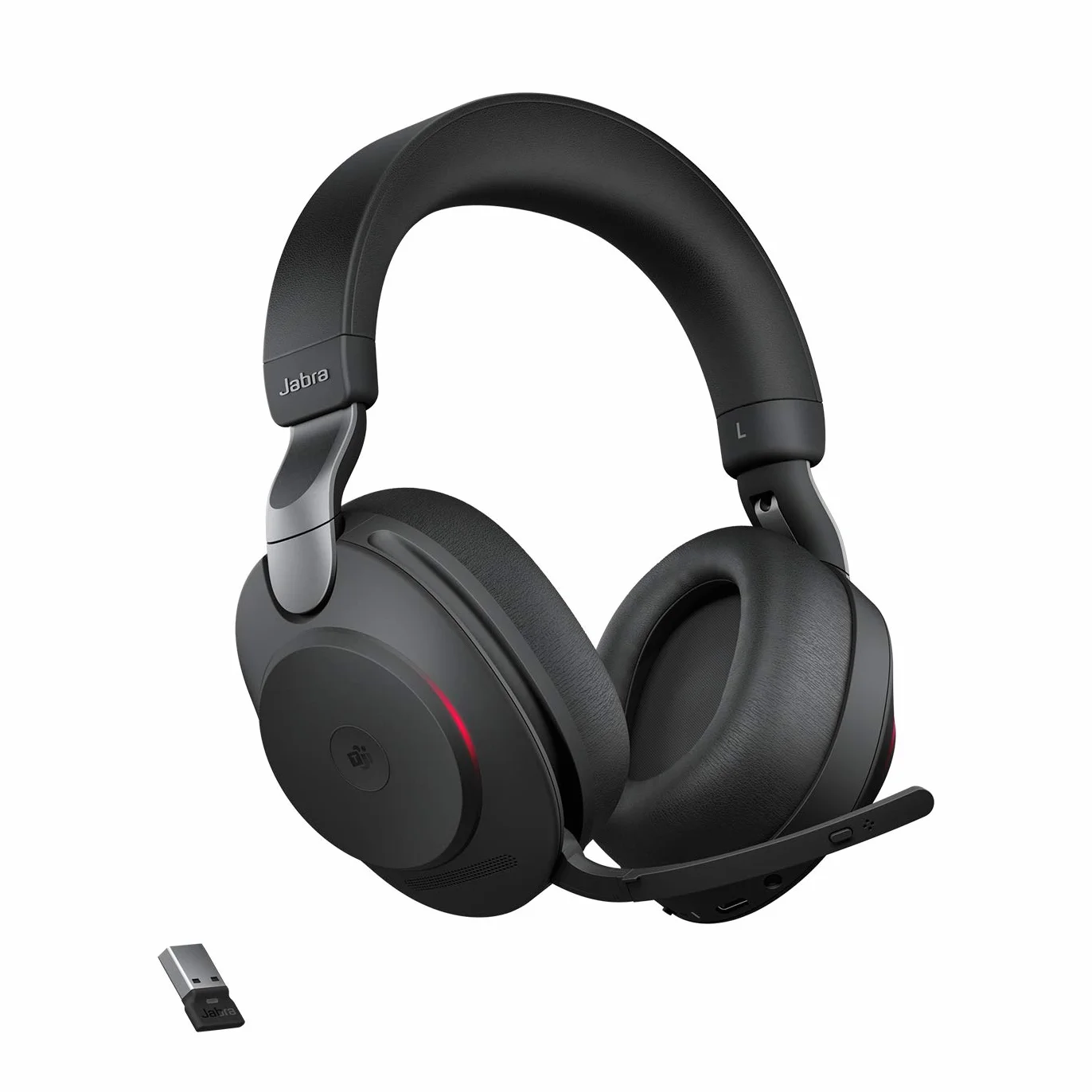Jabra Evolve2 85 Bezprzewodowy zestaw słuchawkowy z redukcją szumów stereo Microsoft Teams