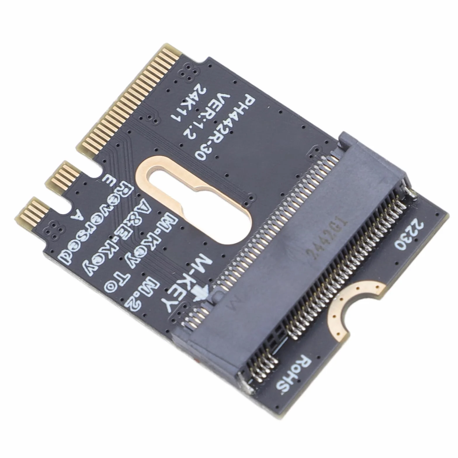 Adapter M.2 NVMe SSD, Karta Konwertująca M.2 NGFF M Key NVMe SSD PCIe 4.0