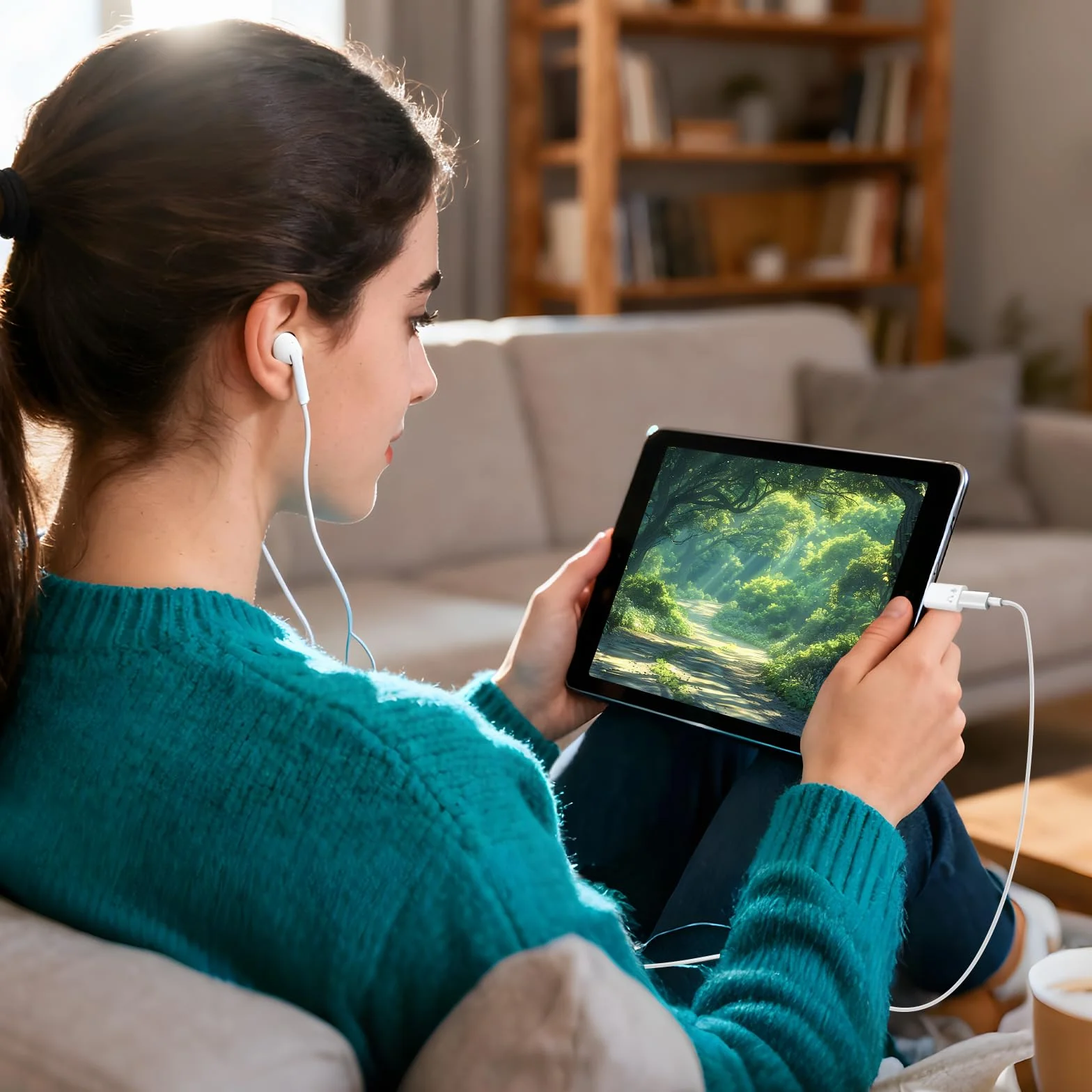 Adapter Lightning na USB-C 2 sztuki PD27W szybkie ładowanie do iPhone 17/16/15 Pro Max Plus iPad Pro/Air