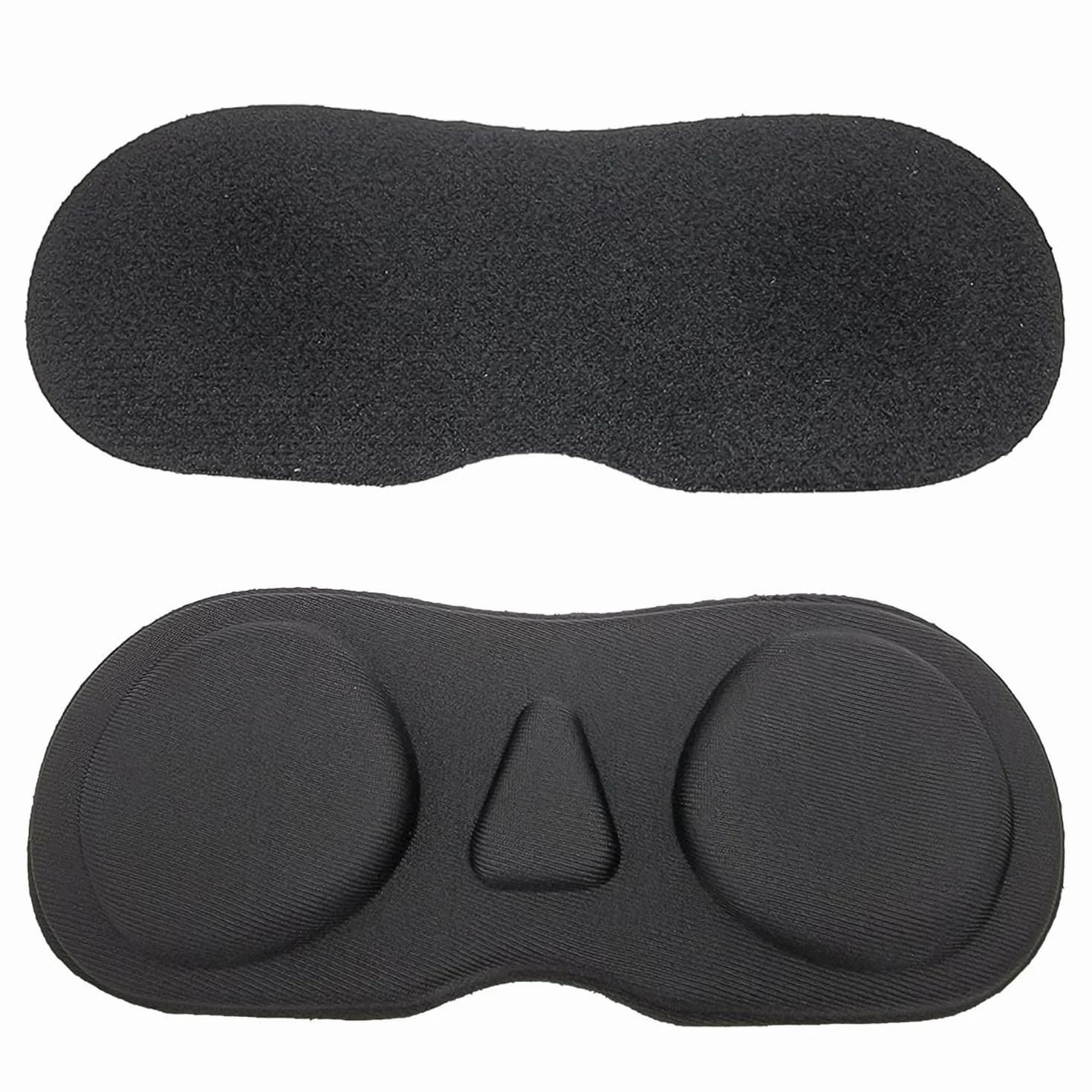 Osłona obiektywu VR na słuchawki, gąbka ochronna do soczewek VR, kompatybilna z Quest 3 i kompatybilna z Quest 2, odporna na zarysowania pyłoszczelna osłona ochronna do Oculus Quest 2 (czarna)