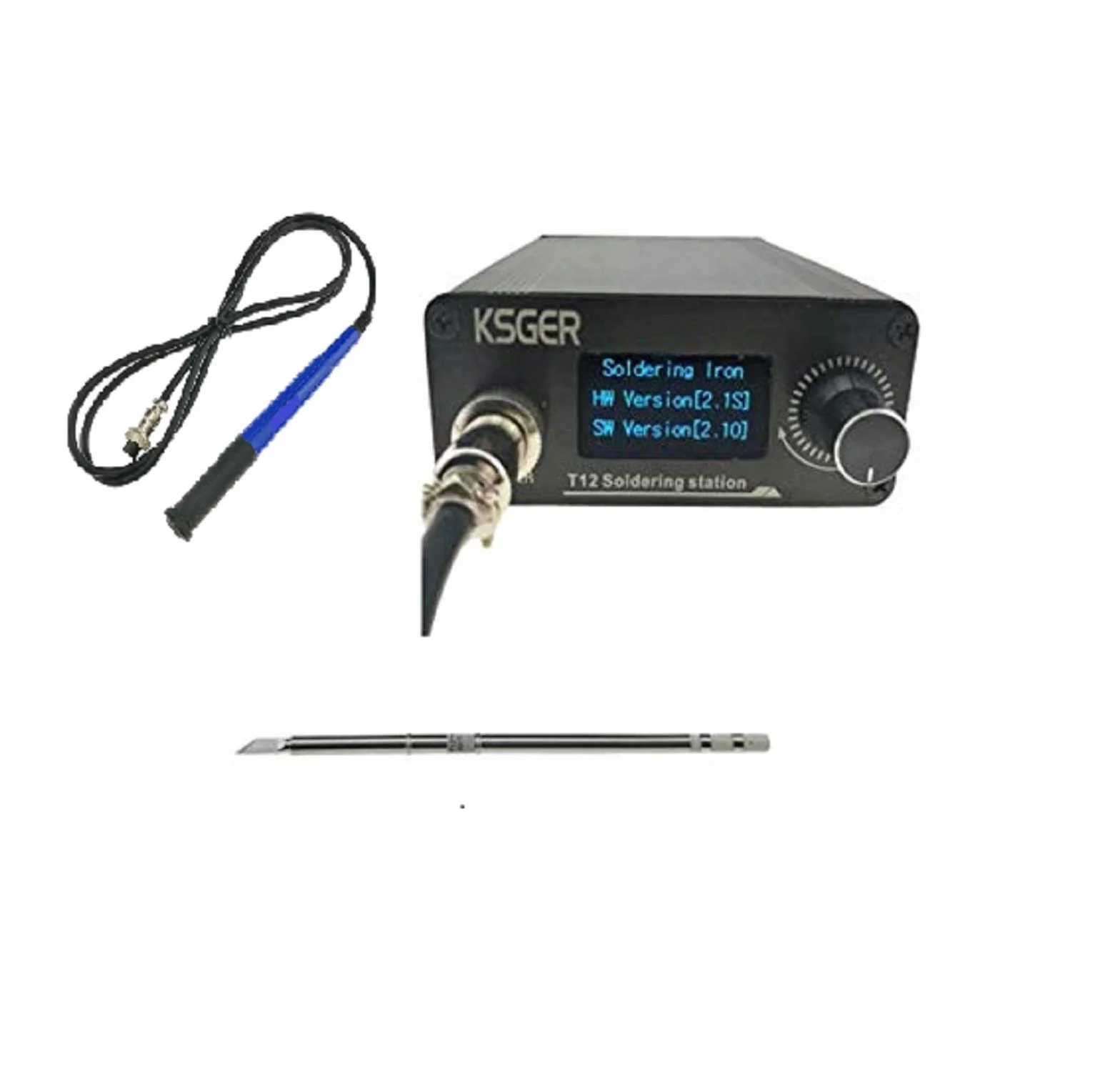 Werse V3.0 T12 cyfrowy regulator temperatury stacja lutownicza z końcówkami T12-K i uchwytem 9501