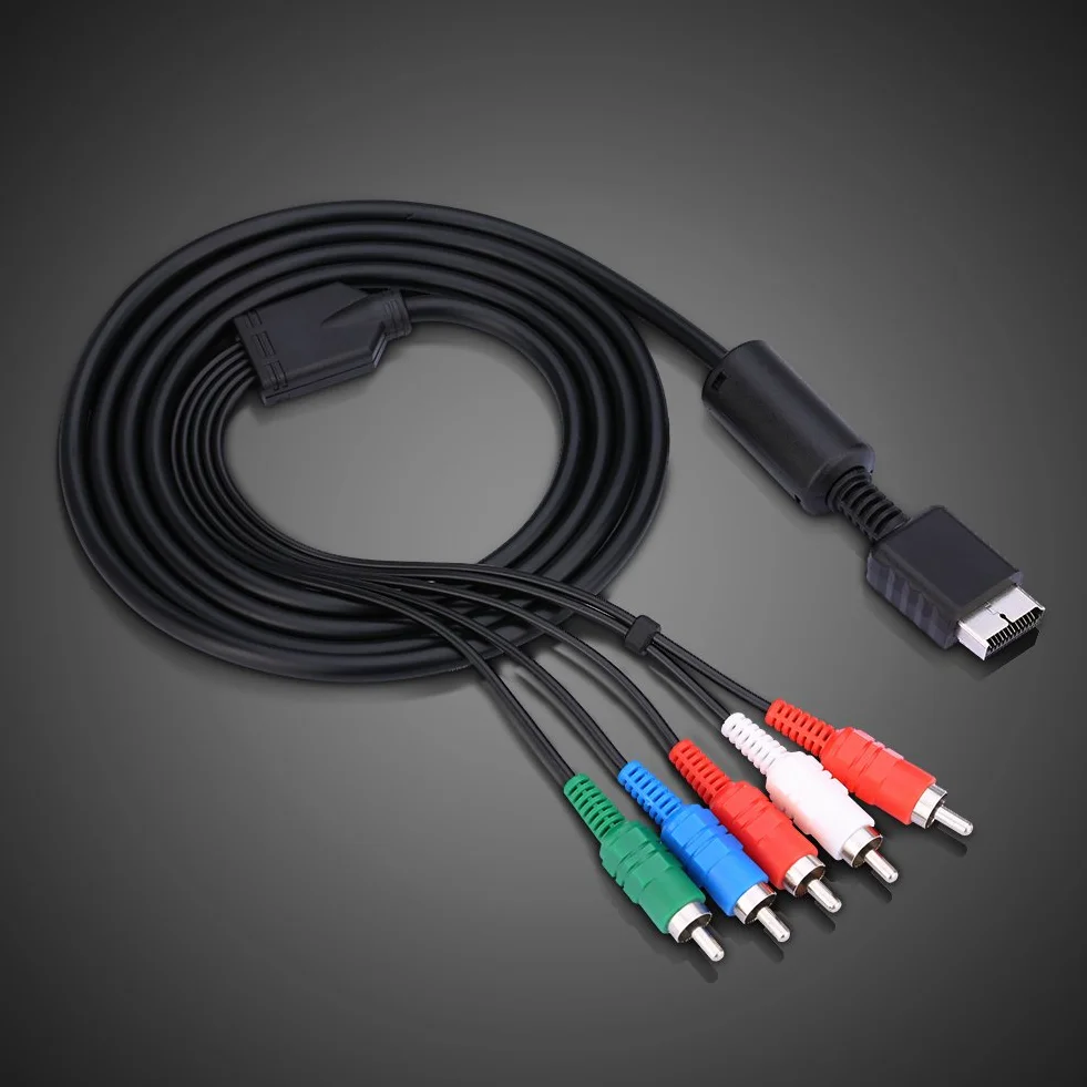 Kabel audio wideo 181 cm AV Multi Out to Component zamiennik do konsoli