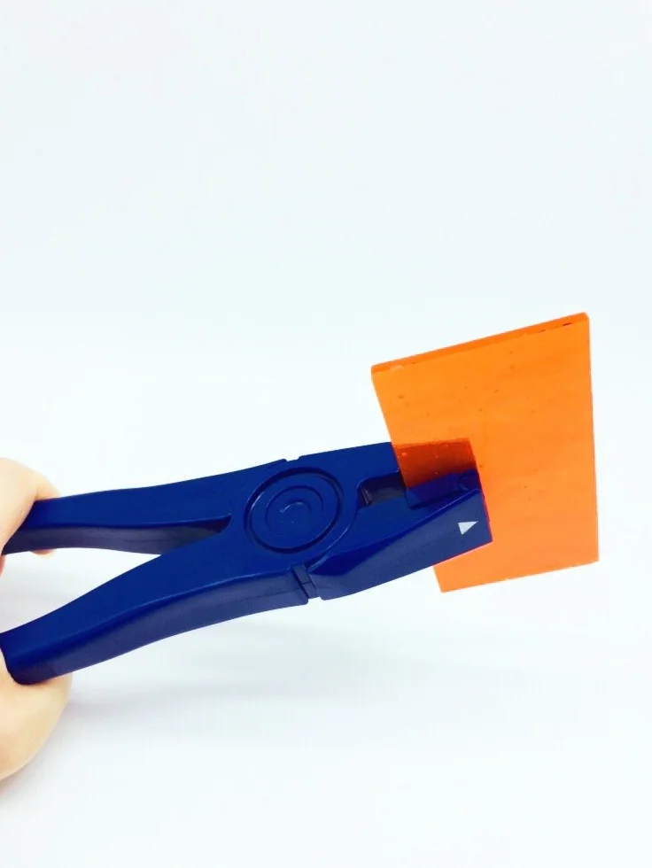 Fuseworks 20 cm plastikowe lekkie szczypce do biegania do szkła