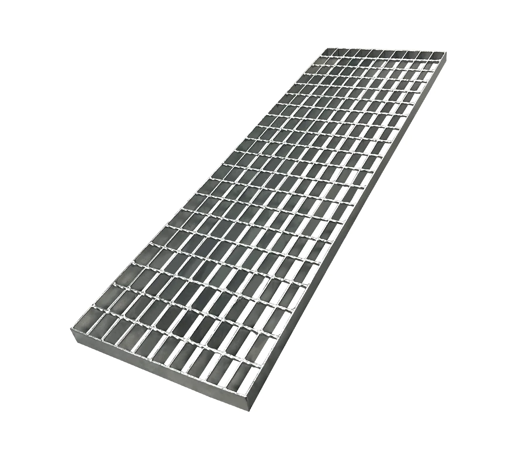 krata ocynkowana 1000x300x32 mm wzmocniona 32/3 mm B125 do obciążenia ruchem kołowym krata do garażu, odpływowa, do schodów, krata do podestu, odpływ do rynn garaży, hala fabryczna