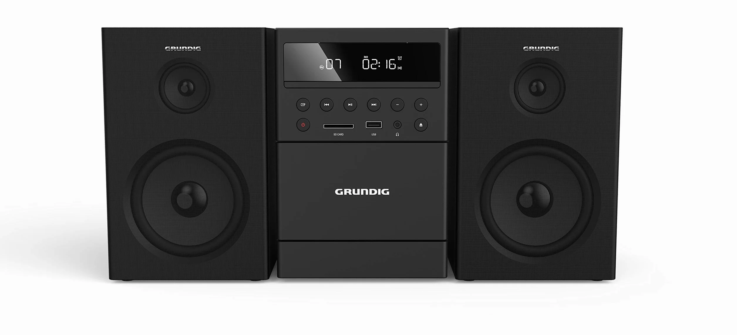 Grundig GHF1050 Mini Wieża Stereo 60W Czarny