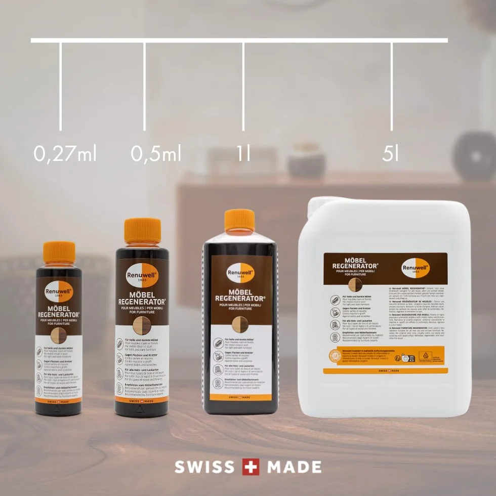 Massivum Renuwell preparat do regeneracji mebli, 500 ml, drewno, naturalny