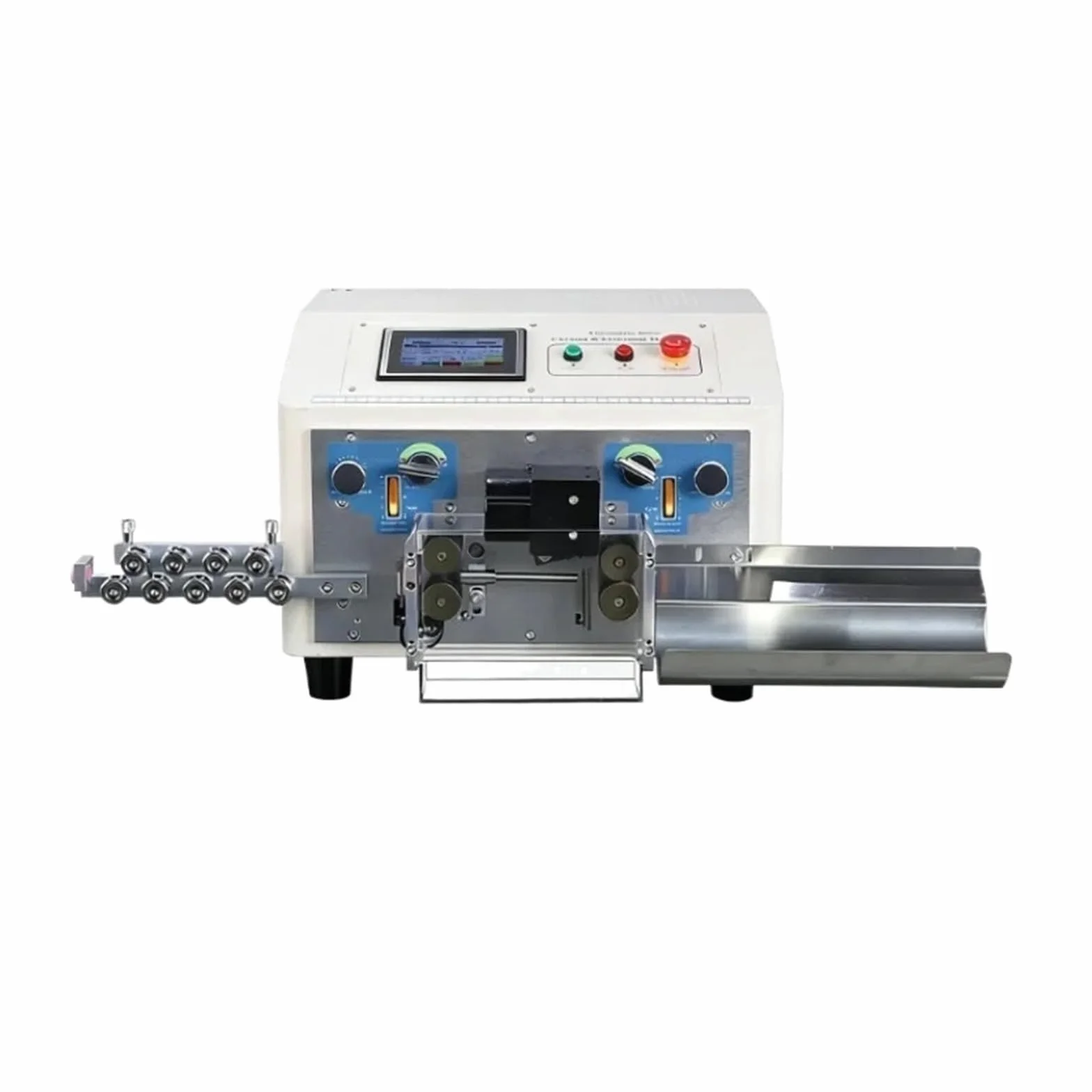 Ściągacz izolacji, Elektroniczna maszyna do cięcia cienkich kabli z rdzeniem W pełni automatyczna ściągania izolacji CNC(DY-1615)