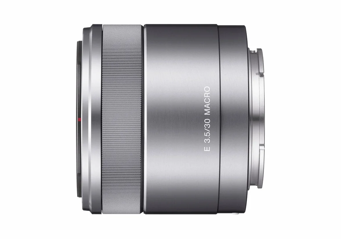 Sony E 30 mm F3.5 Makro obiektyw stałoogniskowy Mocowanie E APSC SEL30M35 Srebrny