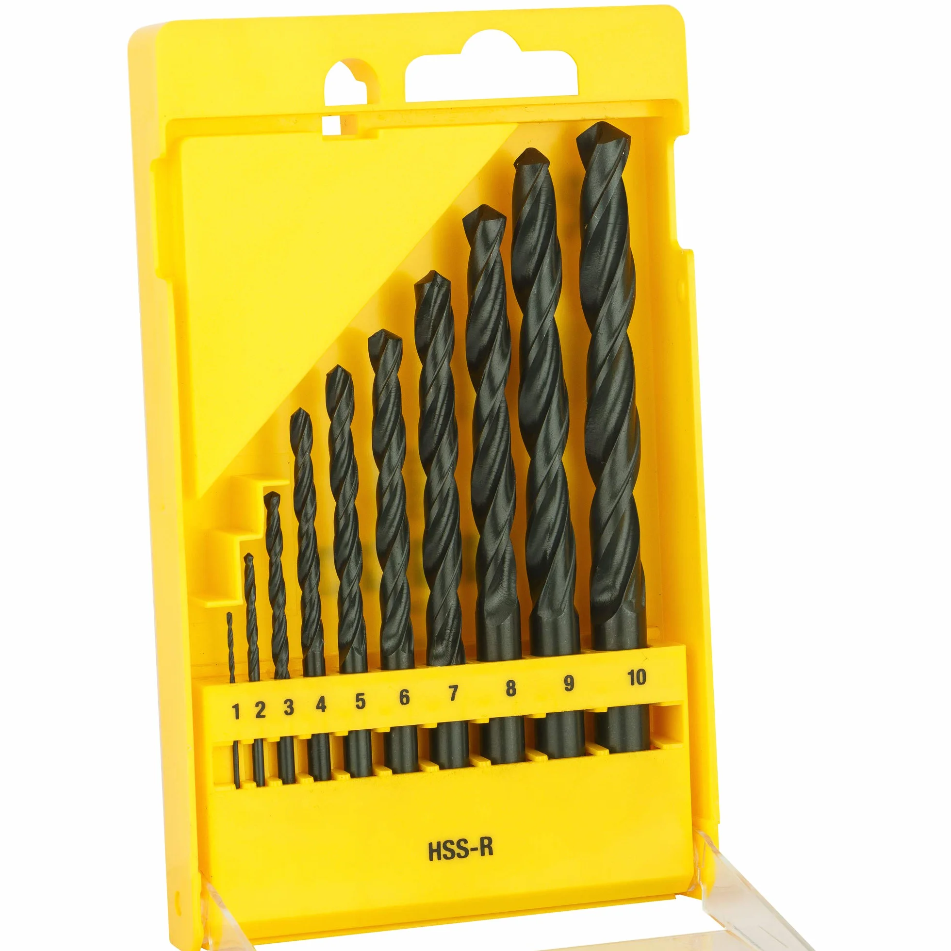 DEWALT Zestaw wierteł HSS-R 1,2,3,4,5,6,7,8,9,10 mm, 1 sztuka, DT5911, multi, jeden rozmiar