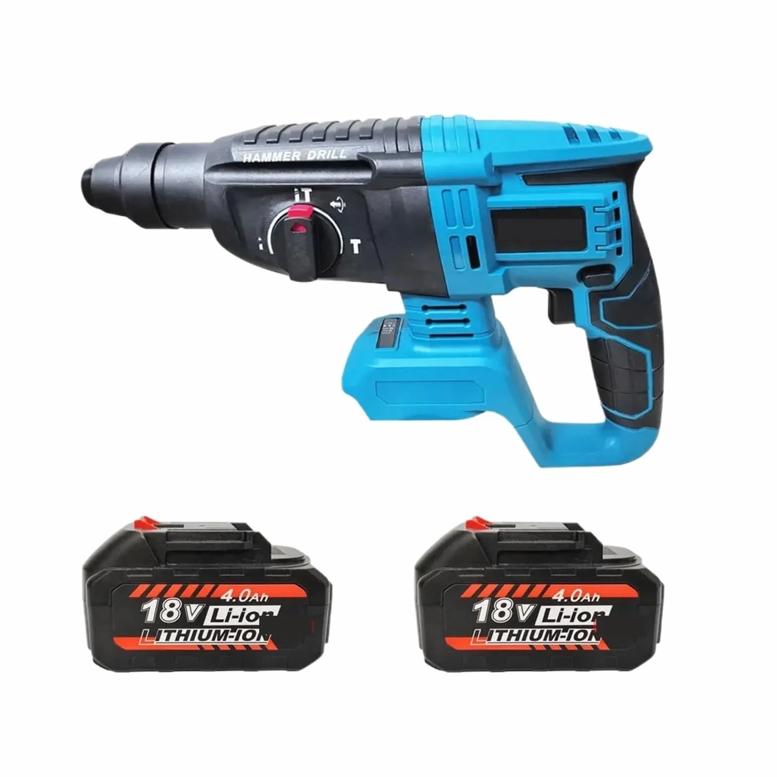Wiertarka Udarowa Wiertarka Udarowa 18 V Z 4 Trybami Wyboru, Bezszczotkowa, Akumulatorowa, Elektryczna Wiertarka Udarowa Z Akumulatorem(2 Batteries)