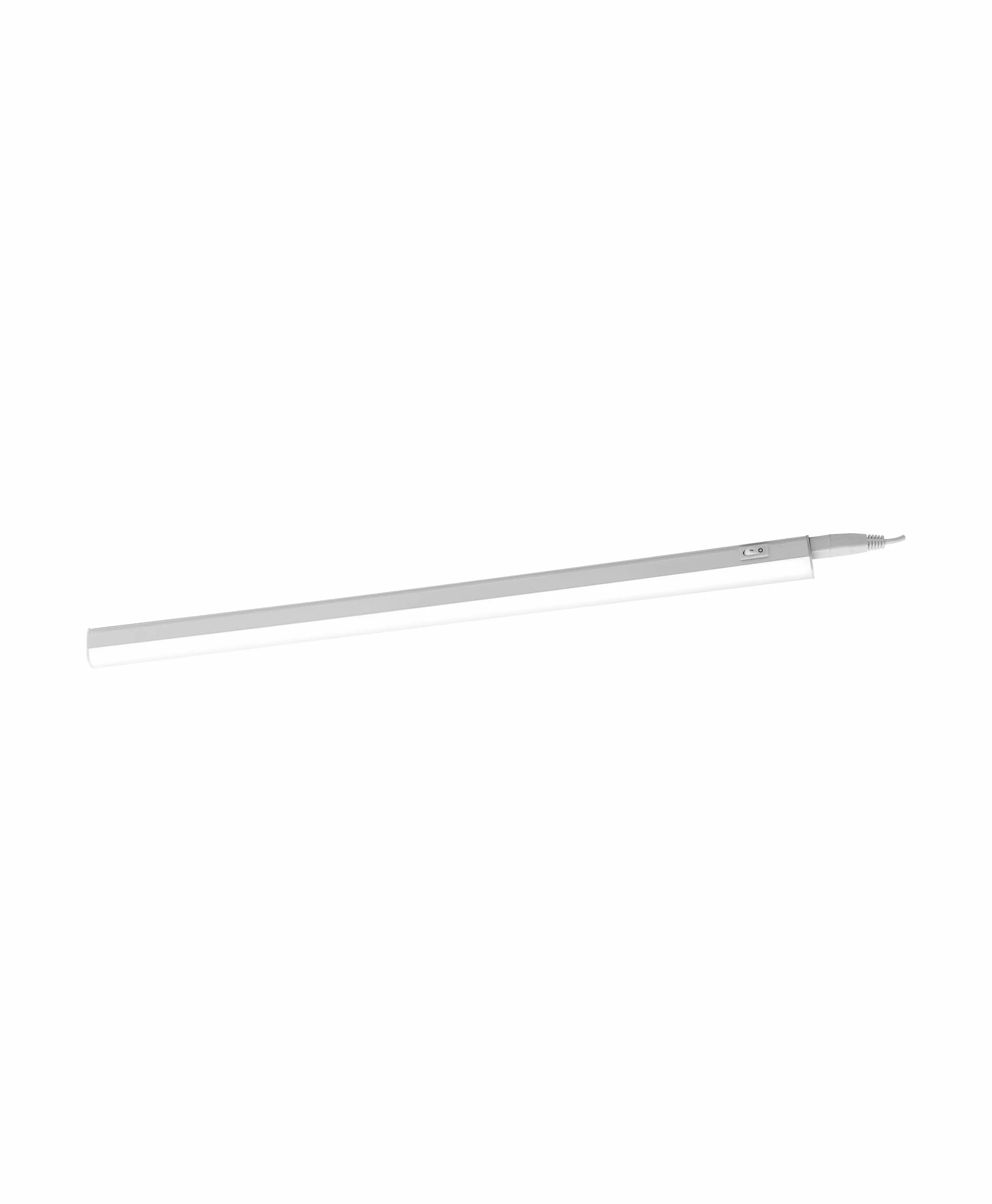 OSRAM Listwa świetlna LED Switch Batten Slim z wbudowanym przełącznikiem 600 mm 8W 4000K w kolorze białym, można łączyć z bezszwowymi taśmami świetlnymi, stopień ochrony IP20, do oświetlenia