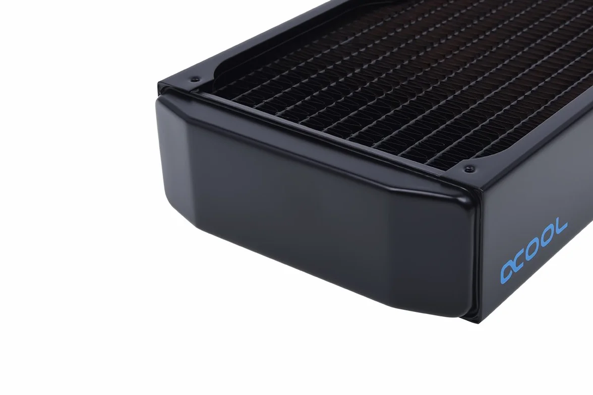 Alphacool NexXxoS XT45 Full Copper 240 mm Radiator chłodzenie wodą CPU miedź czarny
