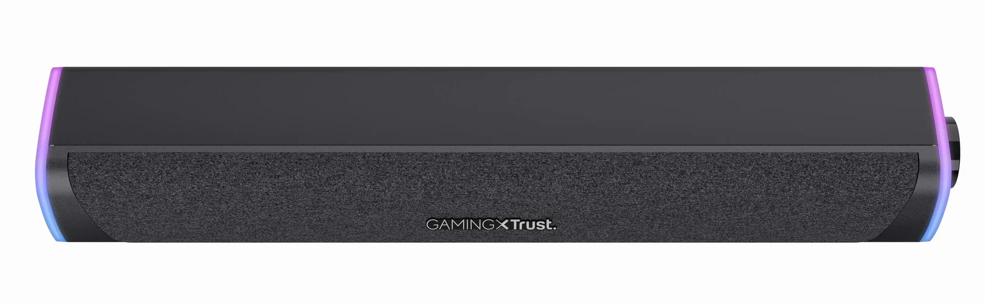 Trust Gaming GXT 620 Axon 12W RGB Podświetlana listwa dźwiękowa, zasilanie USB, 3,5 mm AUX, głośnik PC do laptopa, smartfona, tabletu, telewizora - czarny