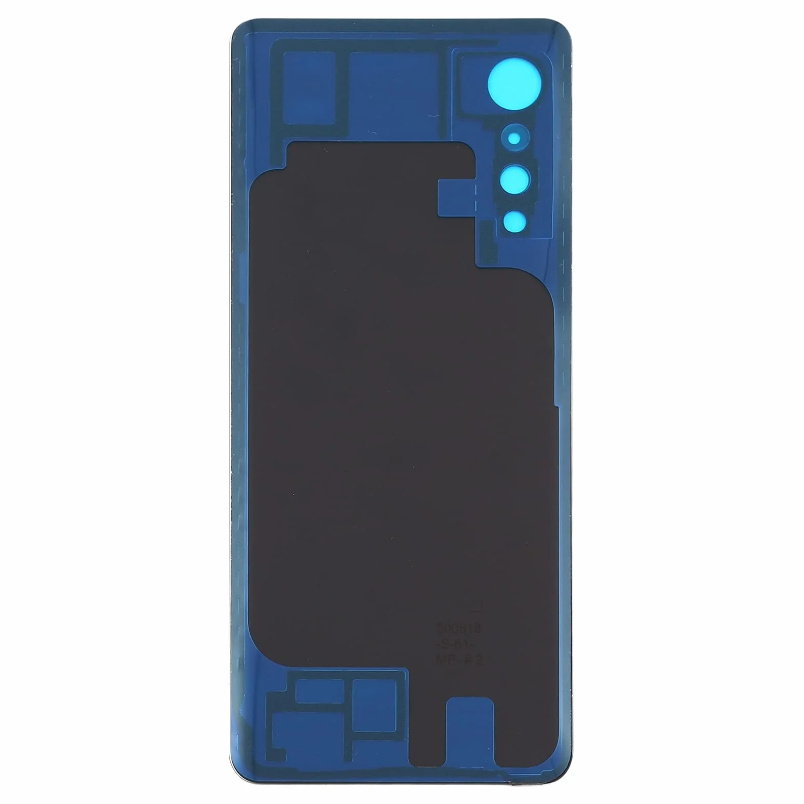 Pokrywa baterii tylna LG VELVET LMG910EMW LM-G910EMW VELVET 5G LM-G900N LM-G900EM Czarny
