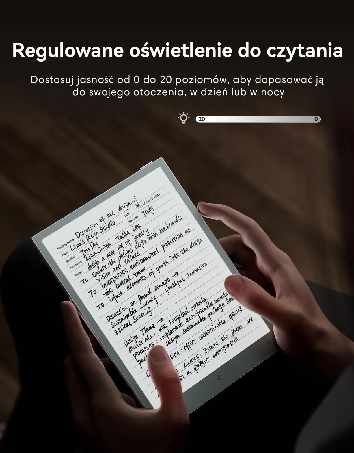 VIWOODS Ulepszony Zestaw z AiPaper Mini, Stylusem Pro i 5 Końcówkami, 8,2’’ AI Tablet z E-Ink z Regulowanym Światłem, 292 PPI Elektroniczny Notatnik z Piórem, Przenośny 230 g, 128 GB Pamięci