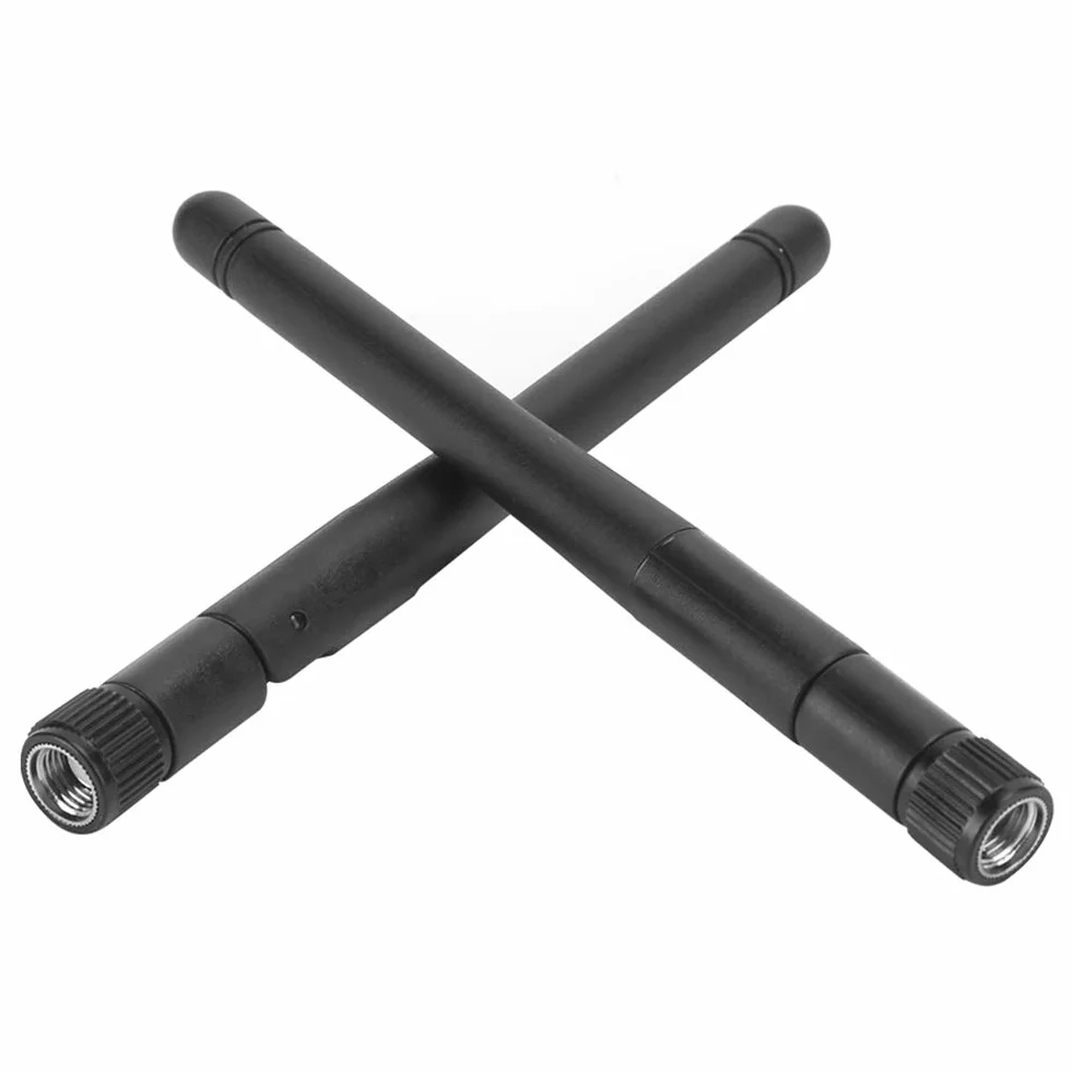 Annadue Przenośna antena WLAN 2,4G/5G 5dBi USB WiFi SMA 2 sztuki